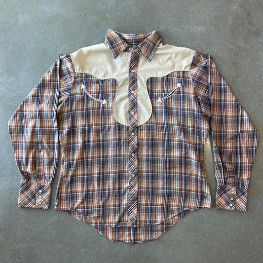 1970s Western Pearl Button-Up [L/XL]