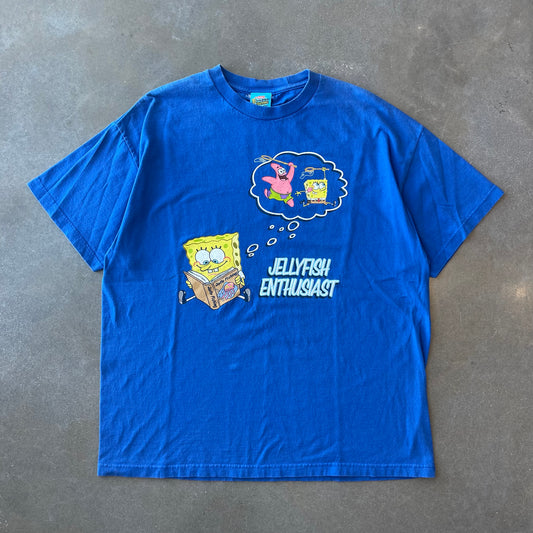 Y2K Spongebob Jellyfish Enthusiast T-Shirt [XL]