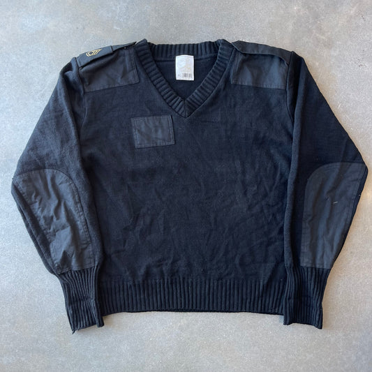 1990s Military Cargo Sweater [XL]