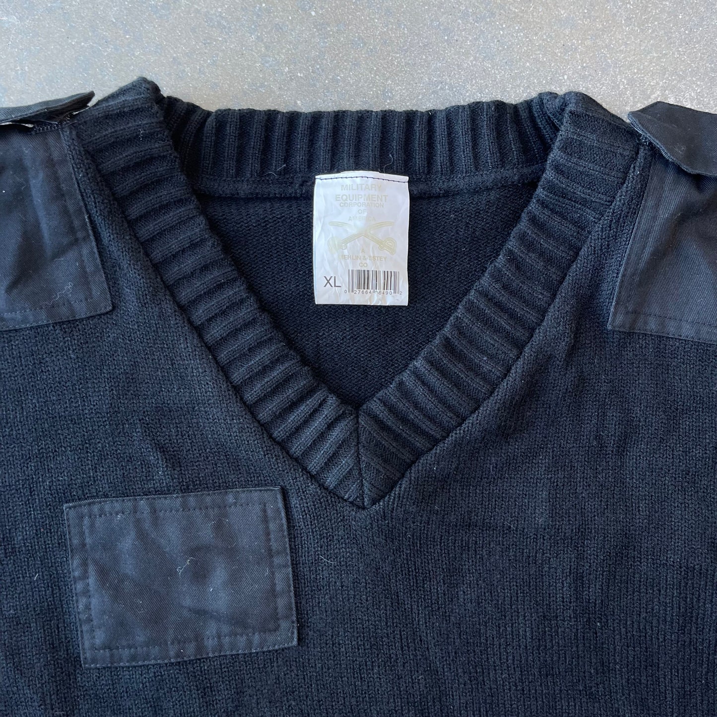 1990s Military Cargo Sweater [XL]