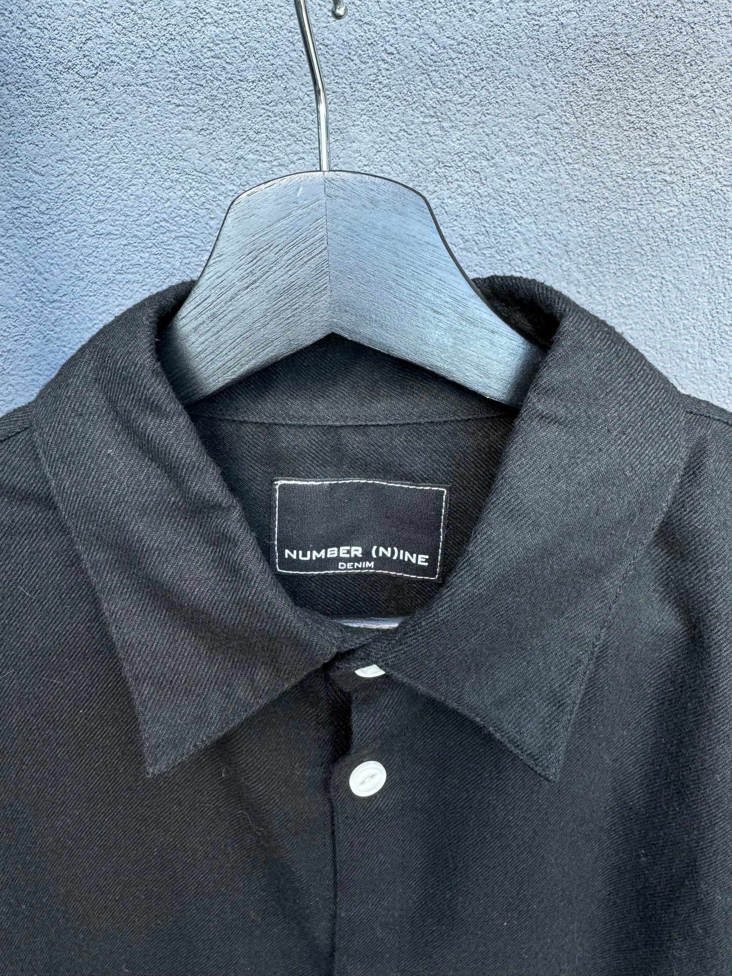 Number (N)ine Shadow Plaid Flannel Shirt [M/L]