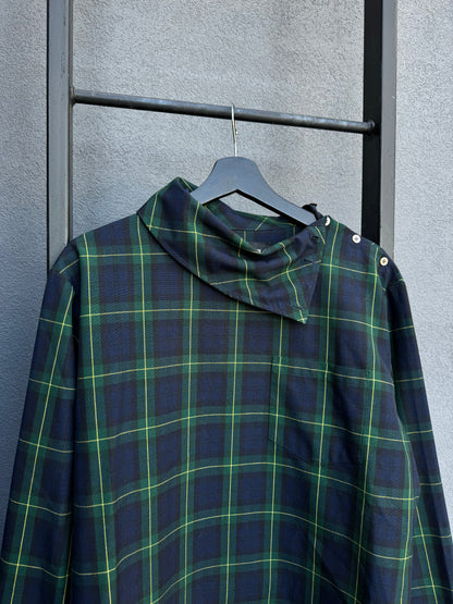 Phenomenon AW10 Plaid Button-Up Overshirt [M/L]