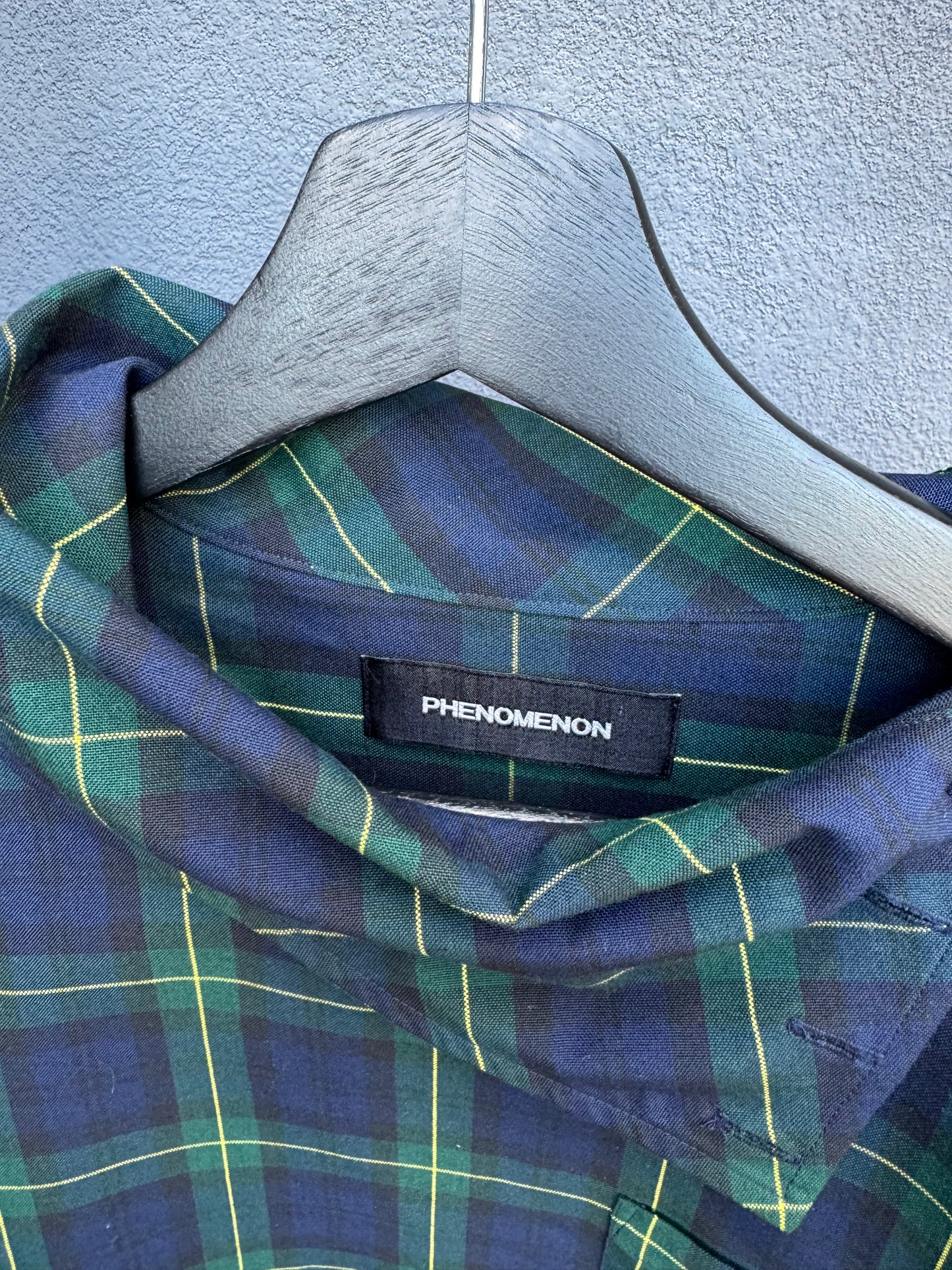 Phenomenon AW10 Plaid Button-Up Overshirt [M/L]
