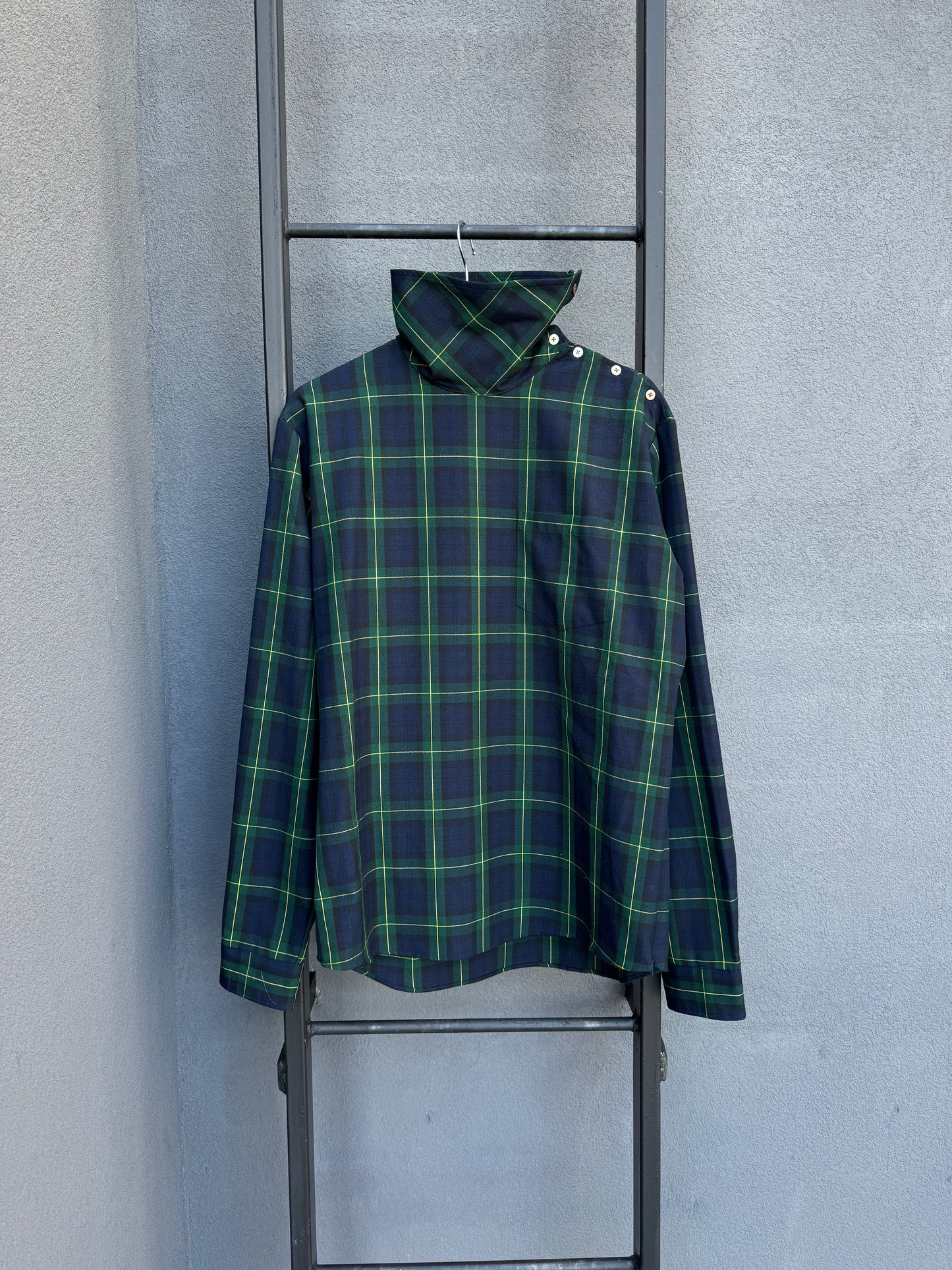 Phenomenon AW10 Plaid Button-Up Overshirt [M/L]