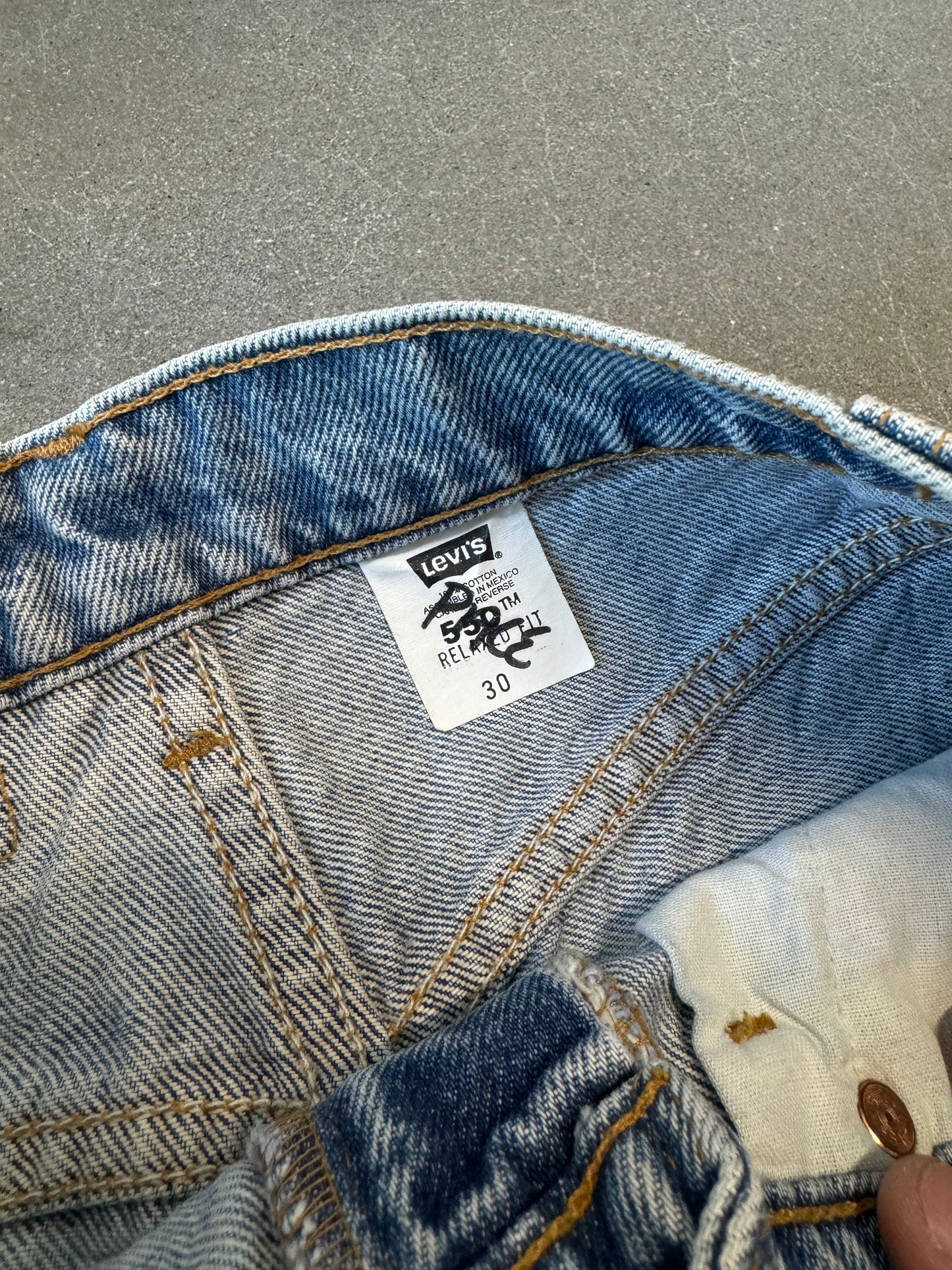 Vintage 1980s Orange Tab 550 Jorts [29]