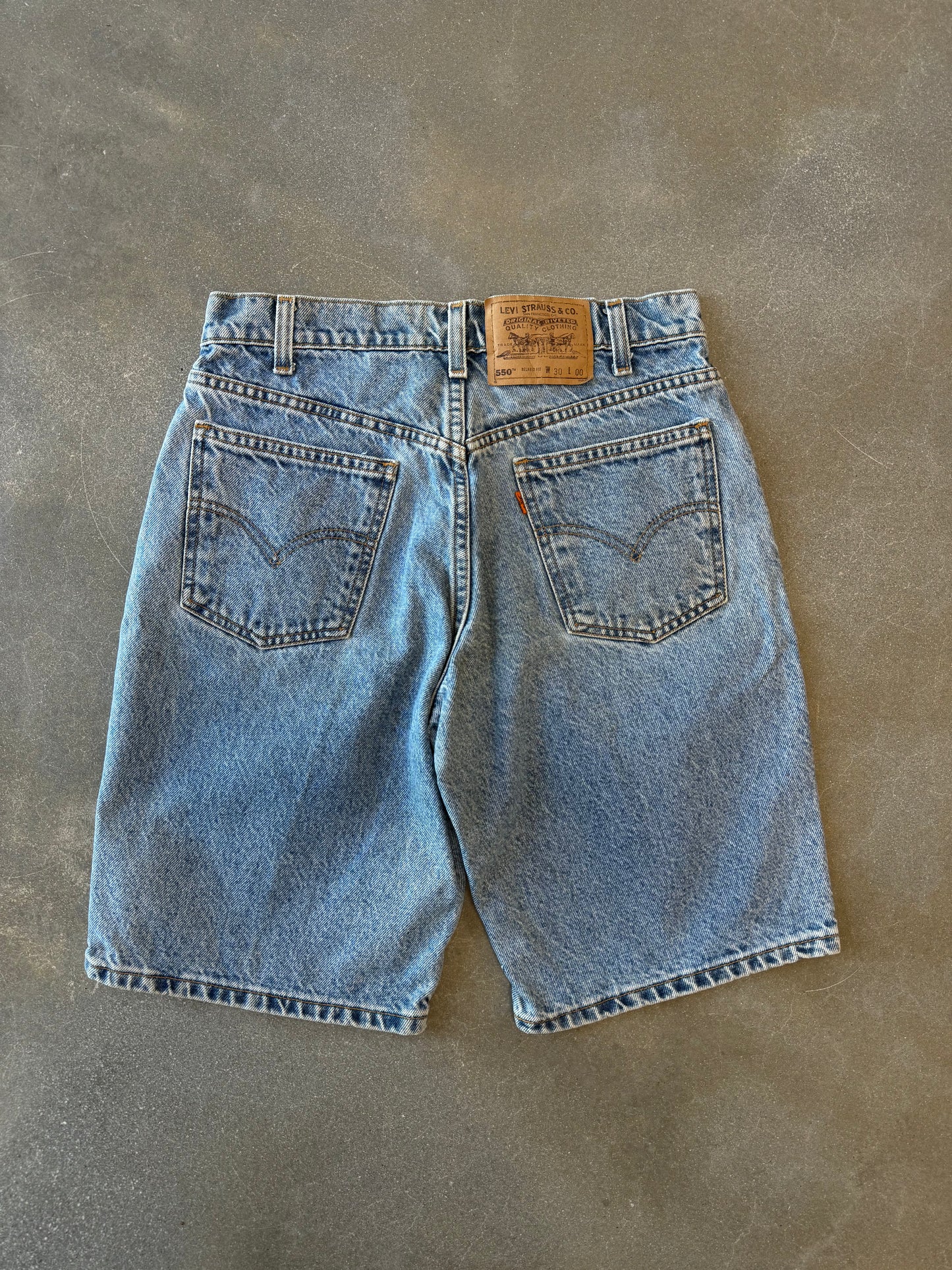 Vintage 1980s Orange Tab 550 Jorts [29]
