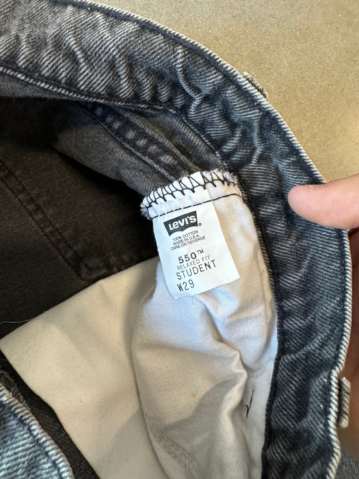 Vintage 1980s Orange Tab 550 Jorts [26]