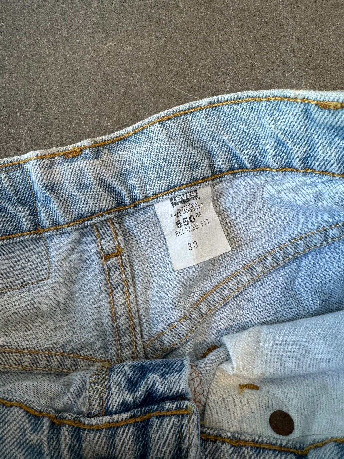 Vintage 1980s Orange Tab 550 Jorts [30]