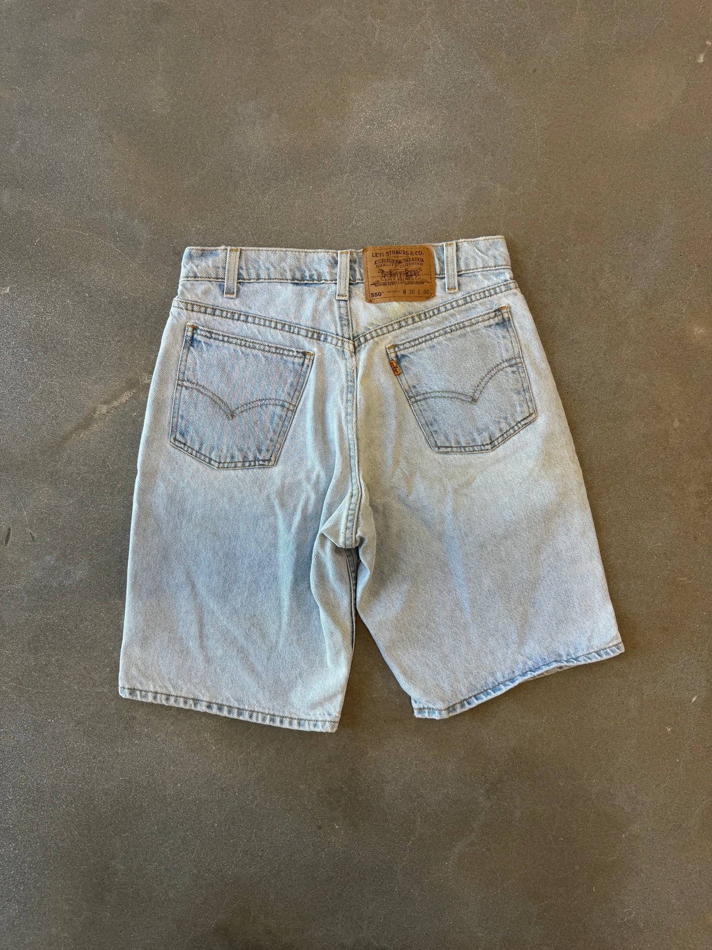 Vintage 1980s Orange Tab 550 Jorts [30]