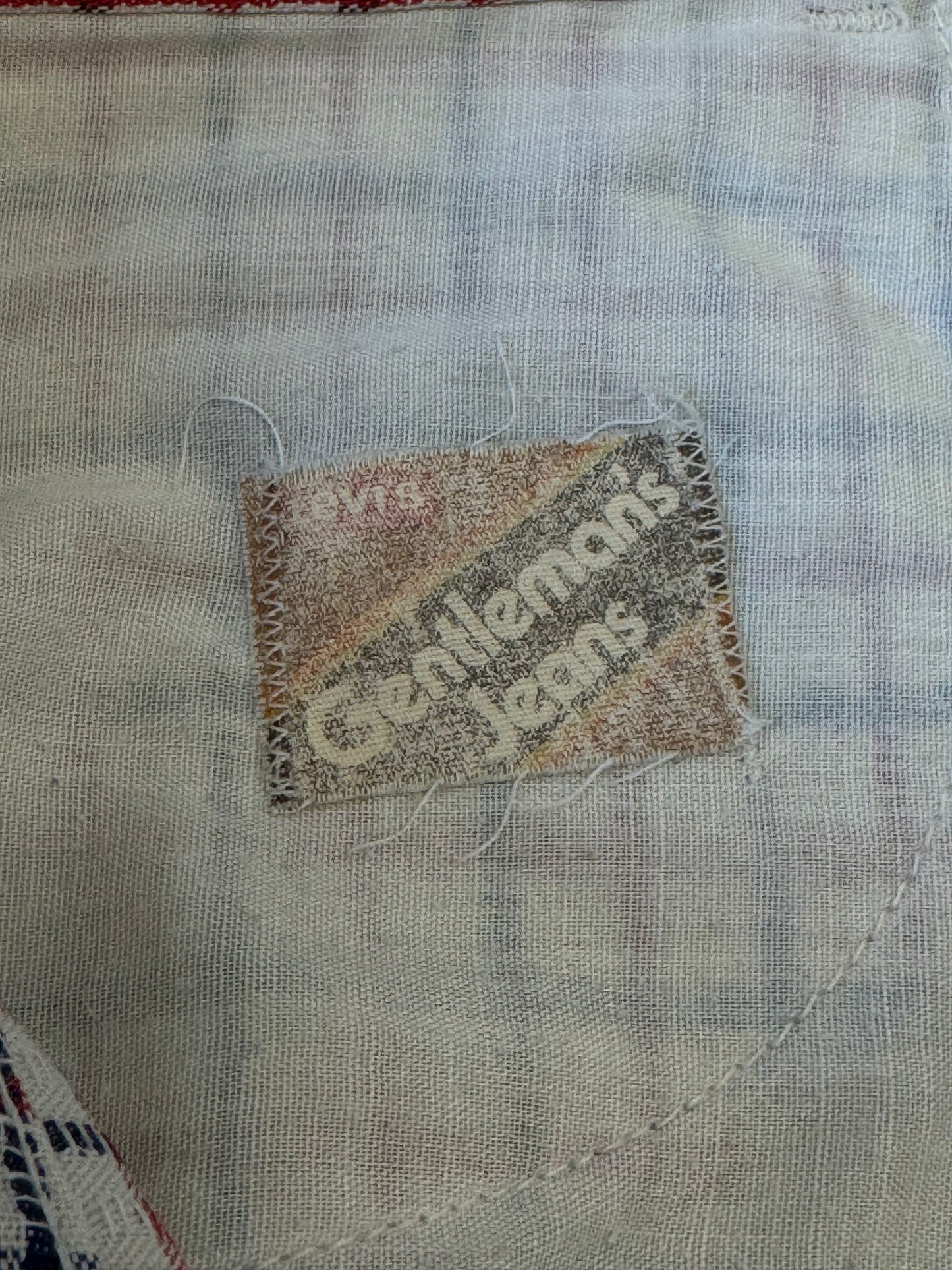 Vintage 1970s Levi's Big E Plaid Shorts [36]