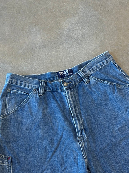 Vintage Y2K Body Machine Baggy Cargo Shorts [36]