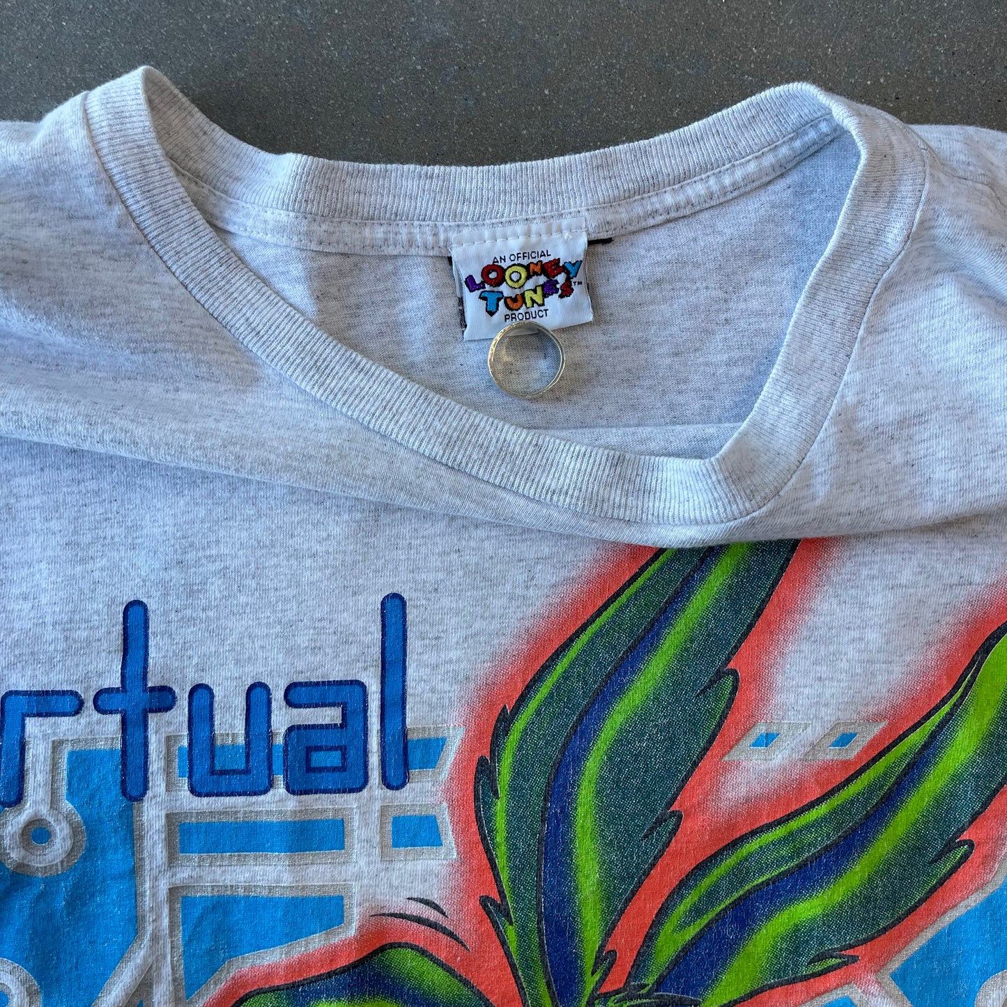 1996 Virtual Looney Tunes Longsleeve [L/XL]