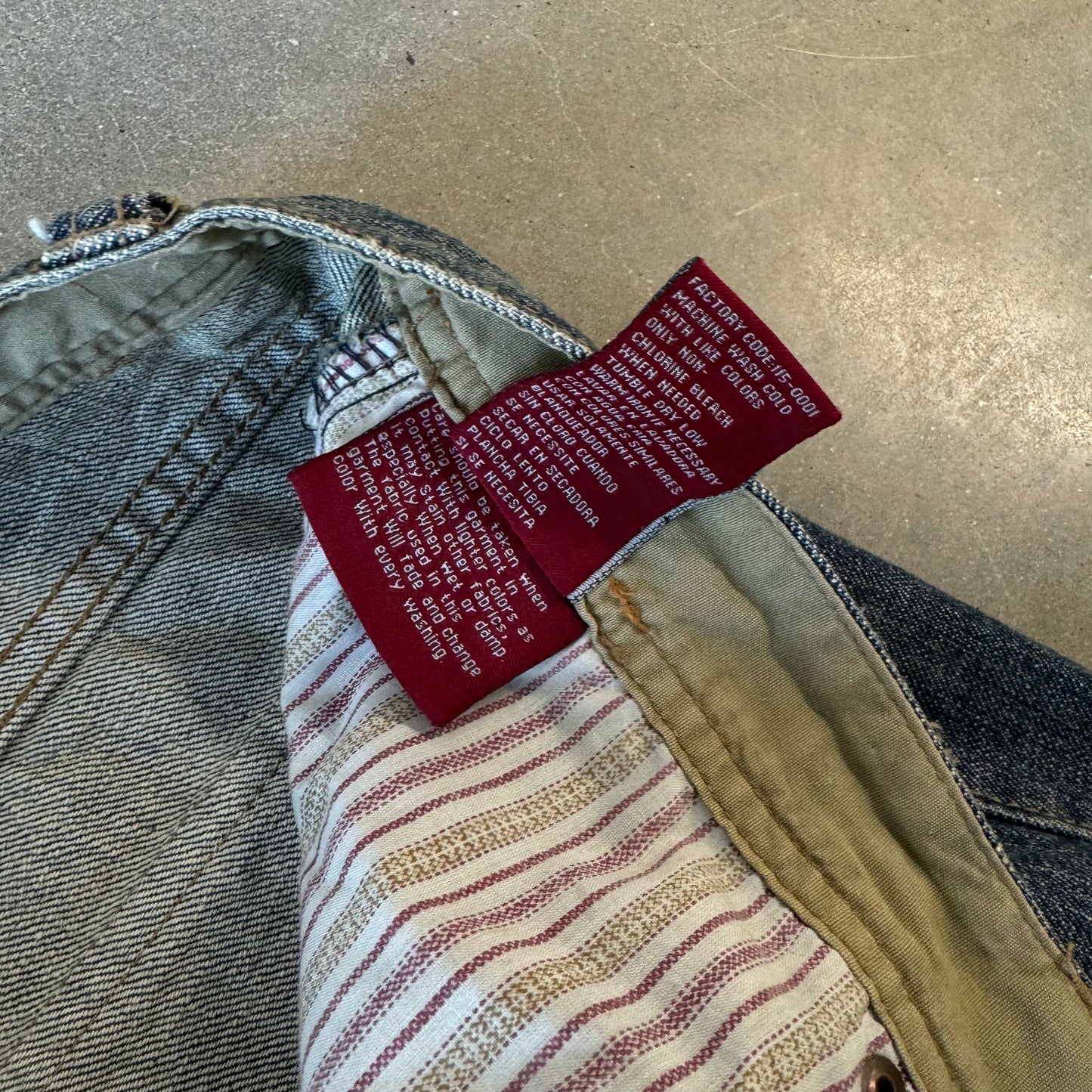 Vintage Y2K Plugg Mudwash Baggy Jeans [38]