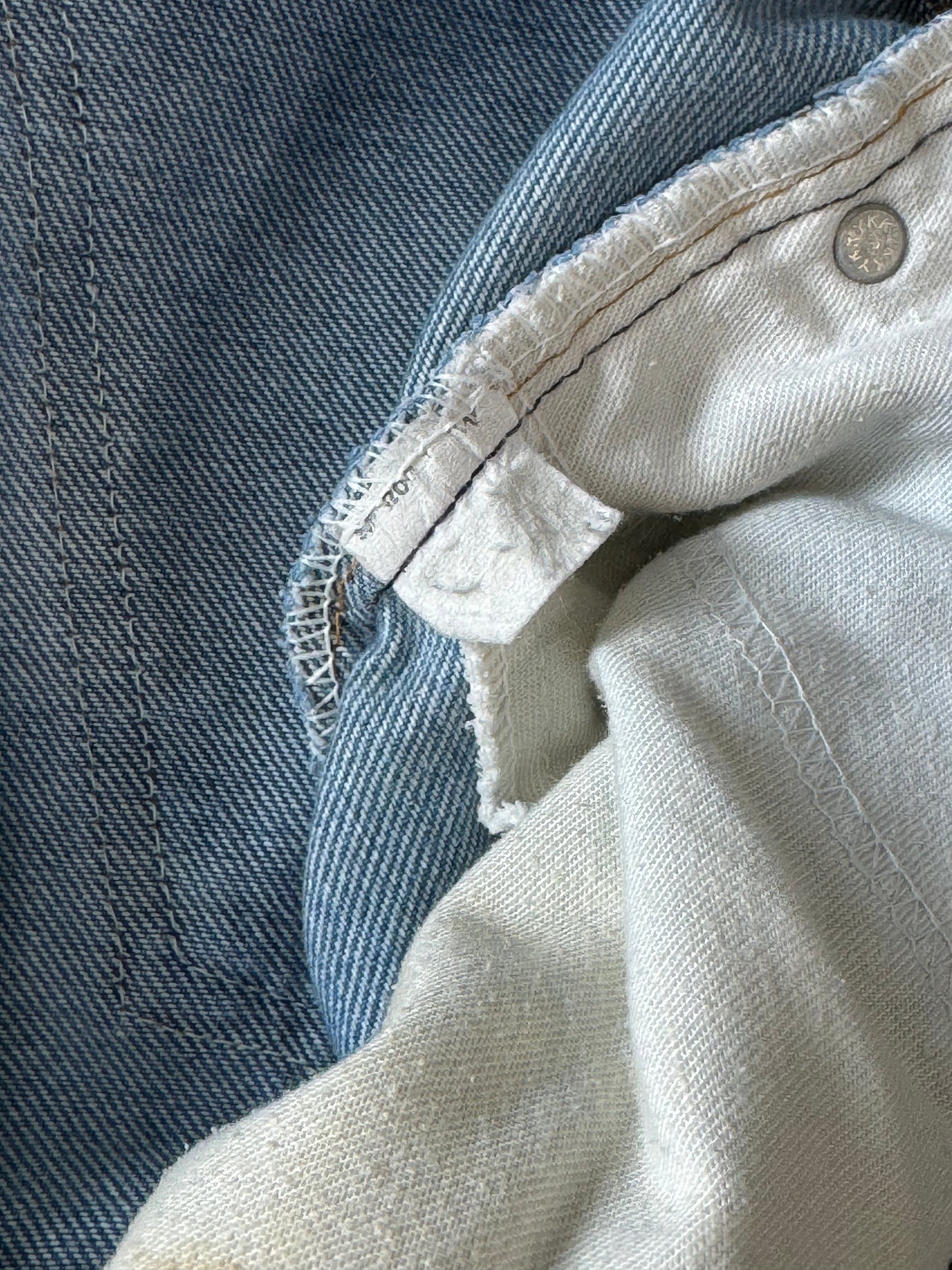 Vintage 1980s Orange Tab Levis 517 Flared Jeans [35x30]