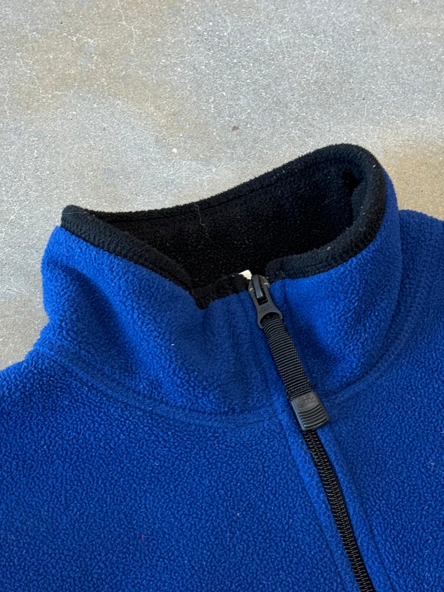 Vintage Y2K Old Navy Spellout Fleece 1/4 Zip [L]
