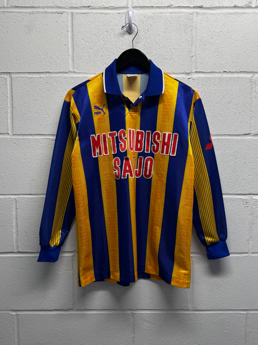 Y2K 2000s Puma Mitsubishi Japanese Soccer Jersey [M/]