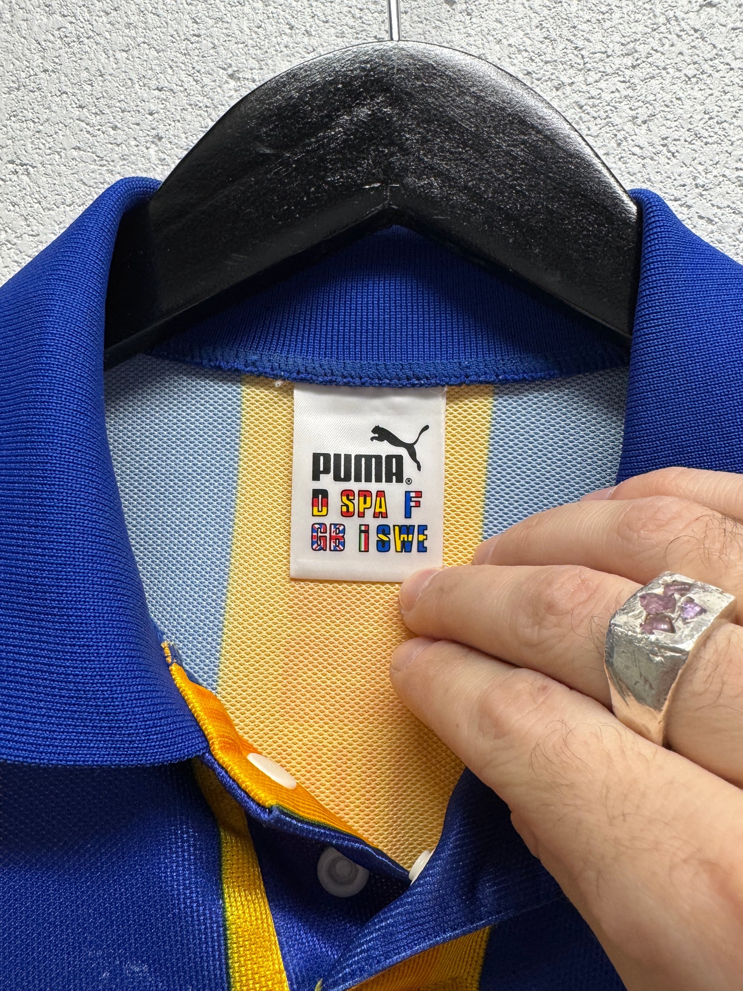 Y2K 2000s Puma Mitsubishi Japanese Soccer Jersey [M/]