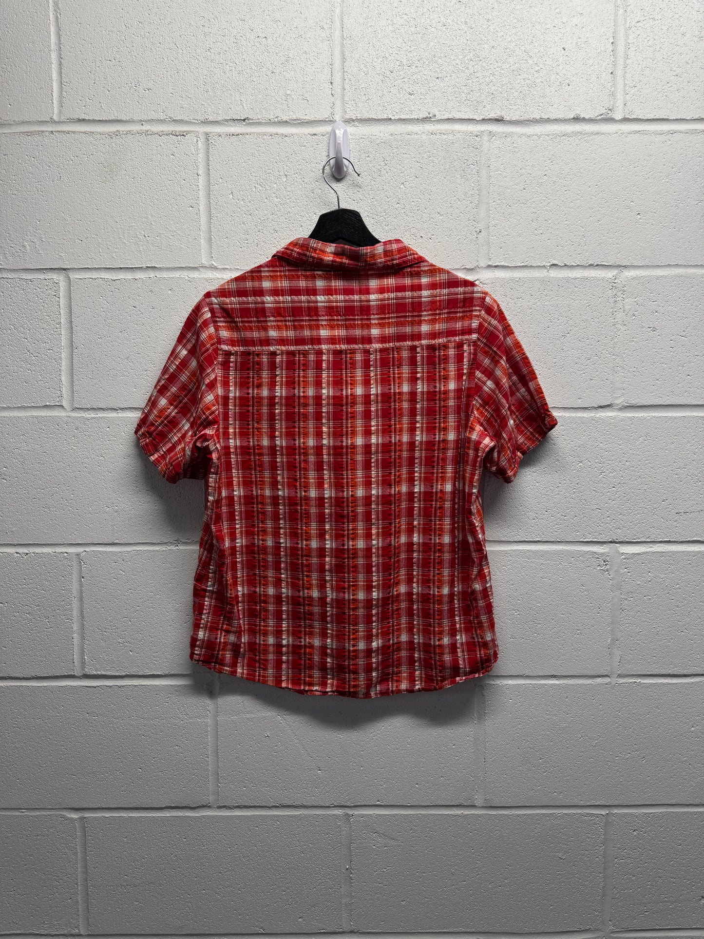 Y2K 2000s Shortsleeve Button-Up [M]