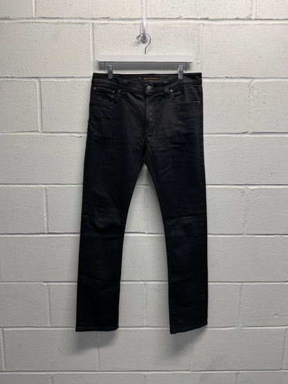 Nudie Waxed Skinny Jeans [32]