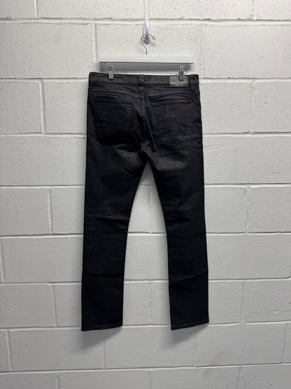 Nudie Waxed Skinny Jeans [32]