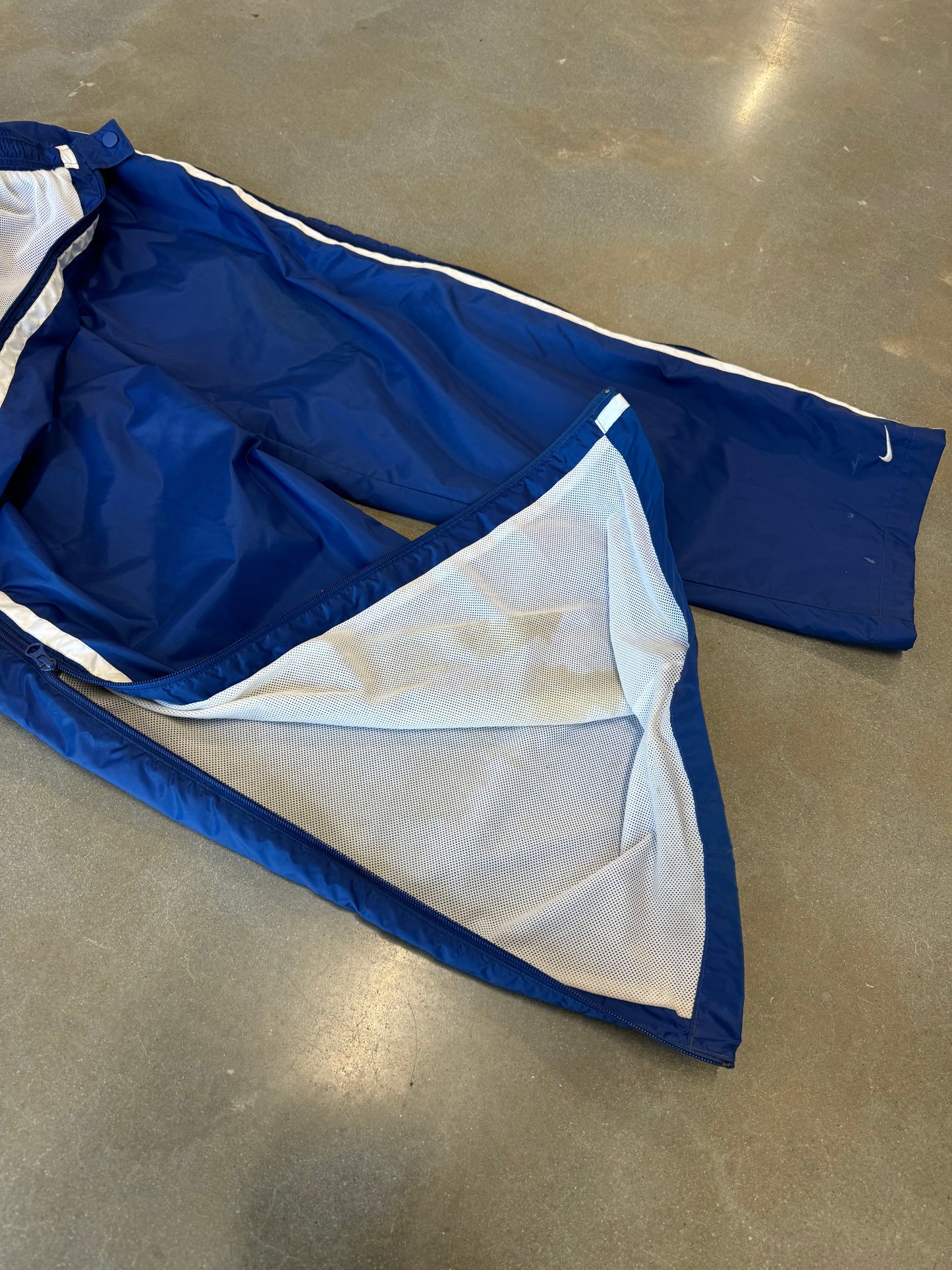 Vintage Y2K Nike Zipper Track Pants [L]