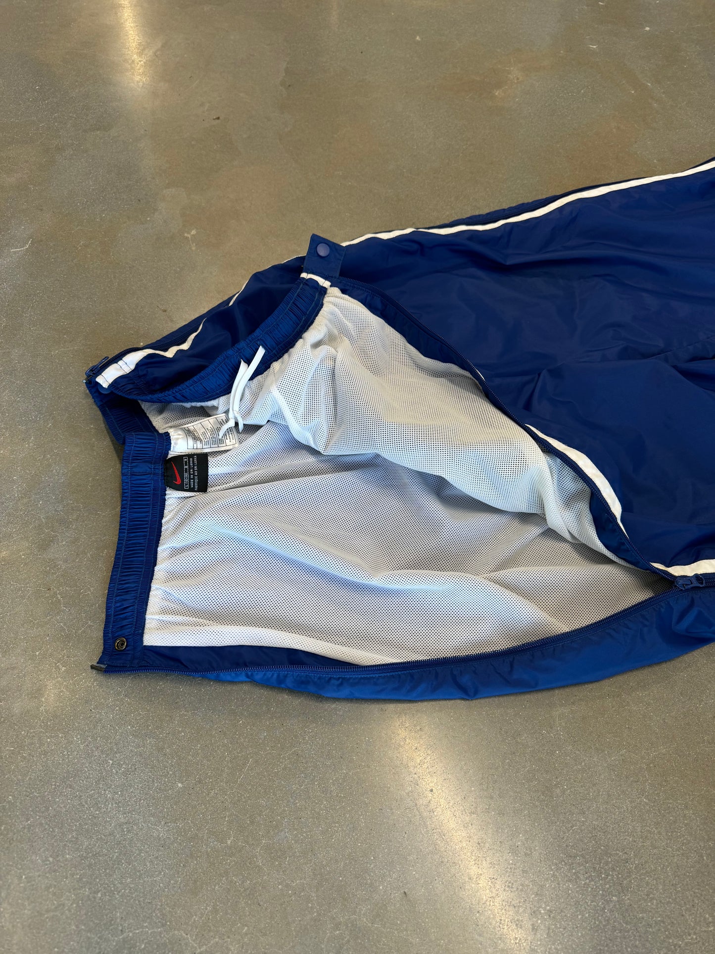 Vintage Y2K Nike Zipper Track Pants [L]