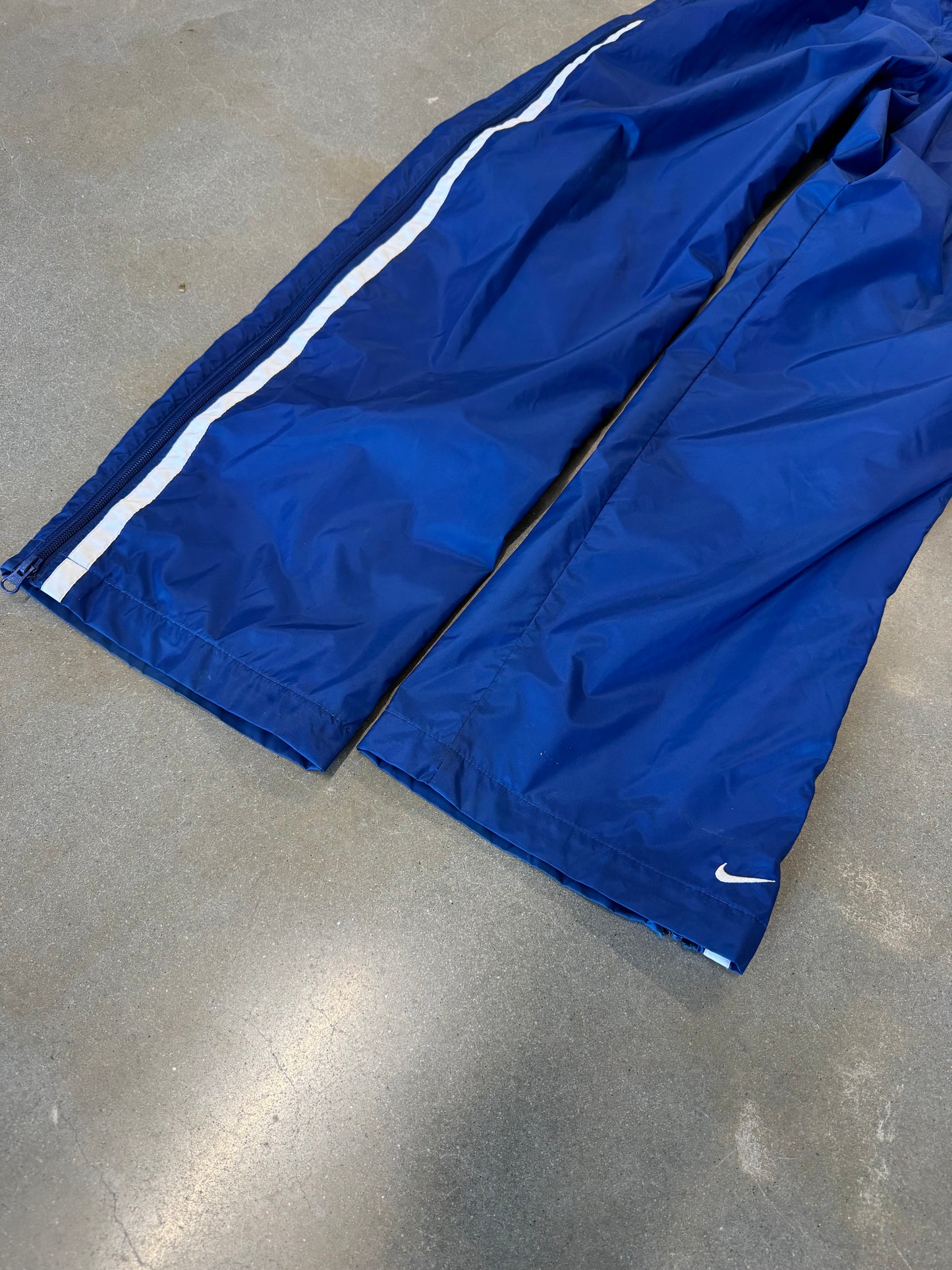 Vintage Y2K Nike Zipper Track Pants [L]