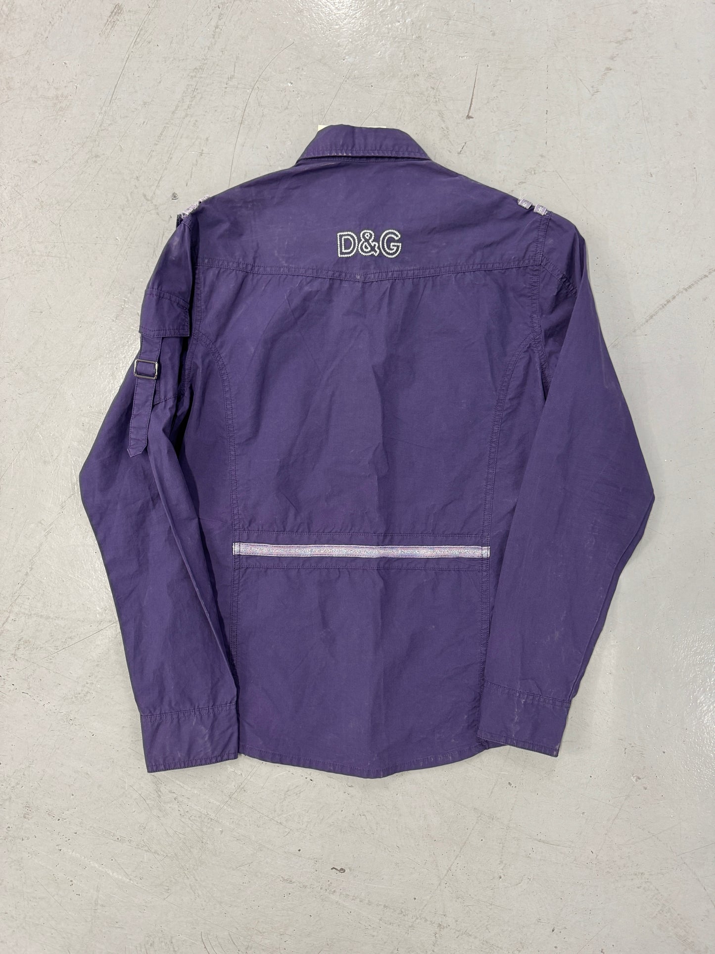 2000s Dolce &amp; Gabbana Military/Western Button-Up [M]