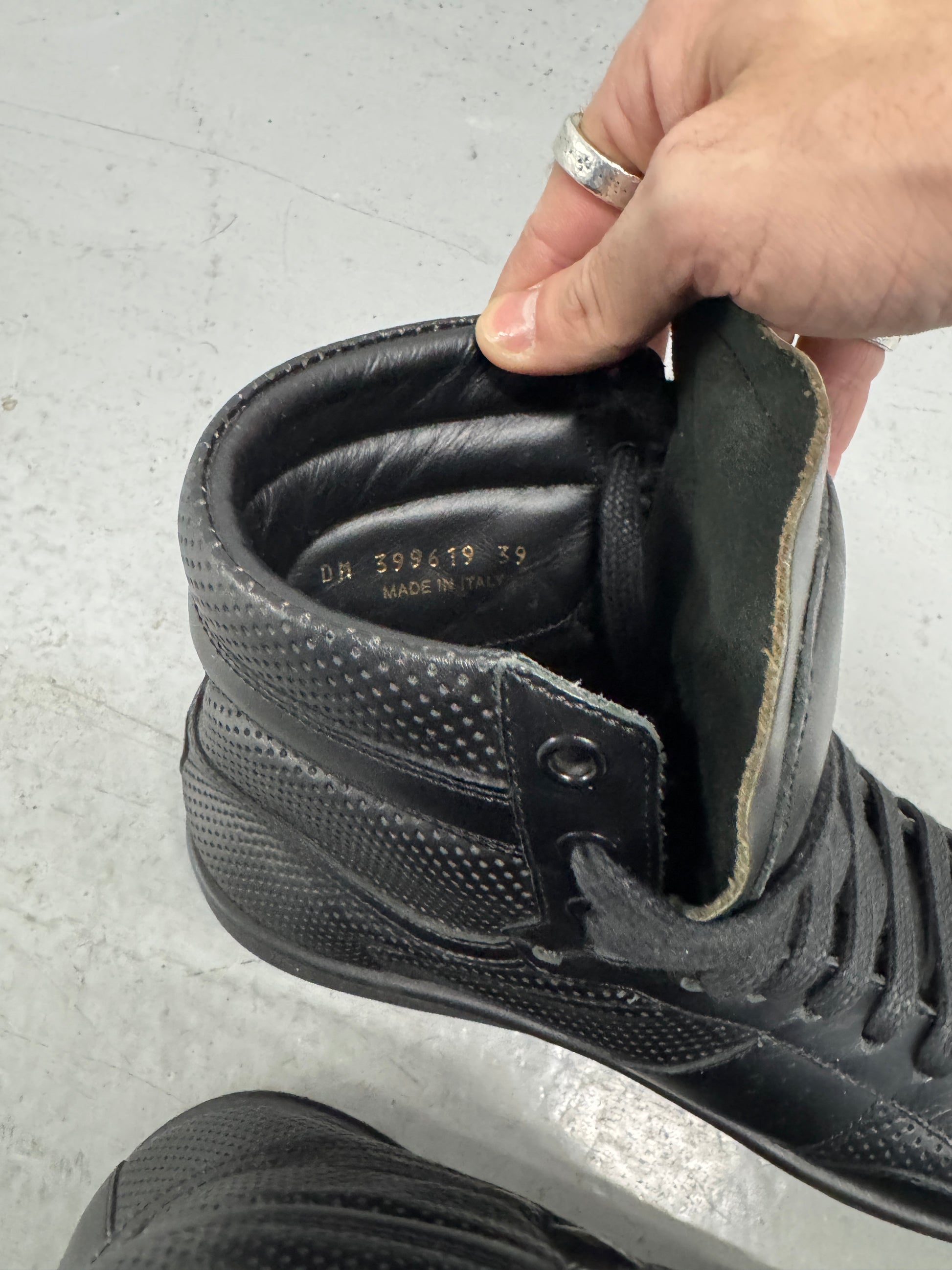 Saint Laurent SL-10 Black High-Top