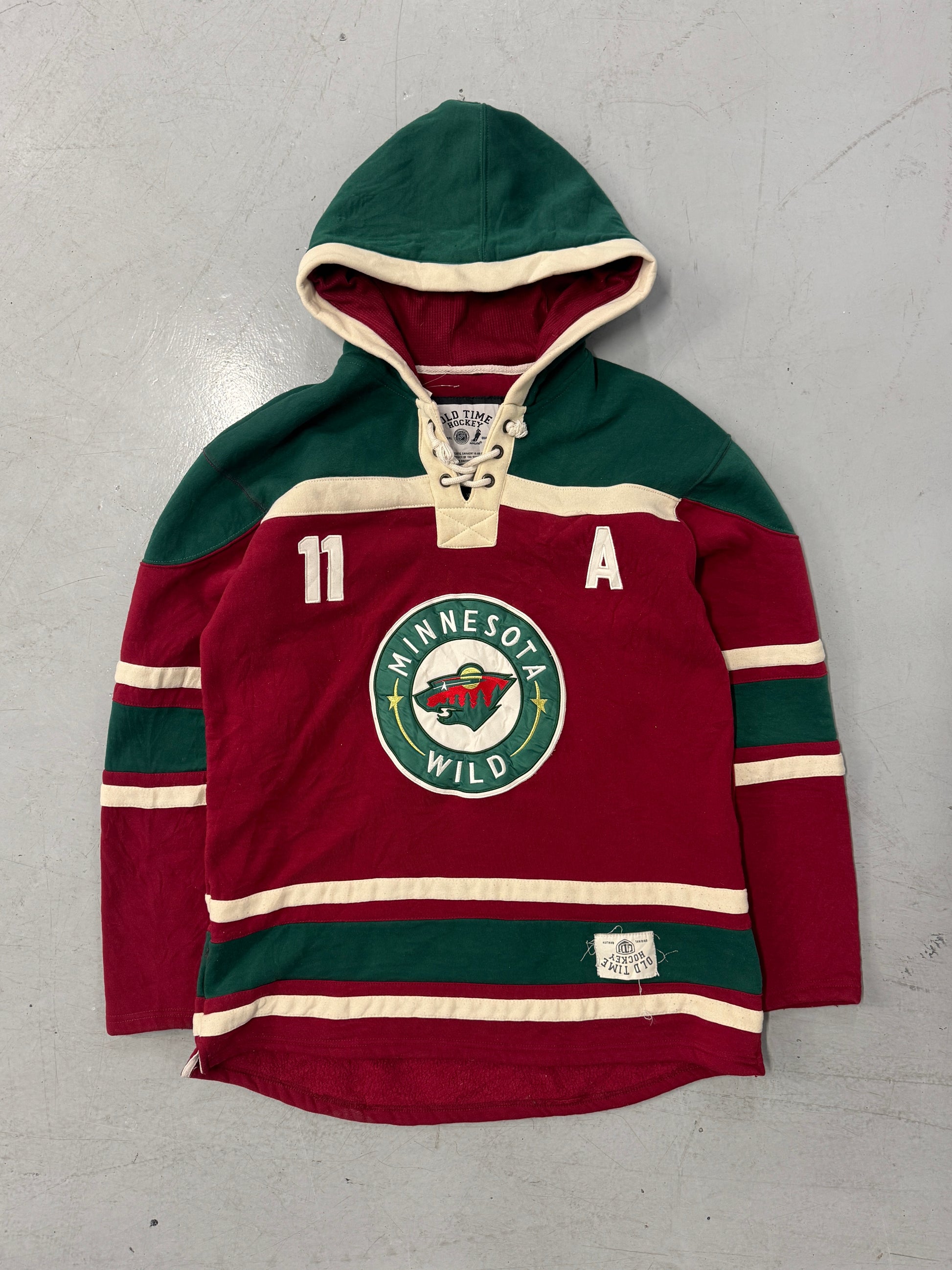 2000s Minnesota Wild Hockey Hoodie [XL]