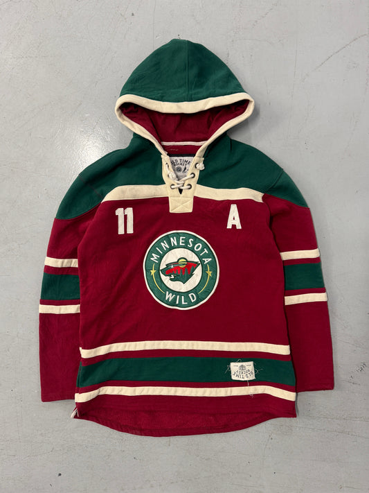 2000s Minnesota Wild Hockey Hoodie [XL]