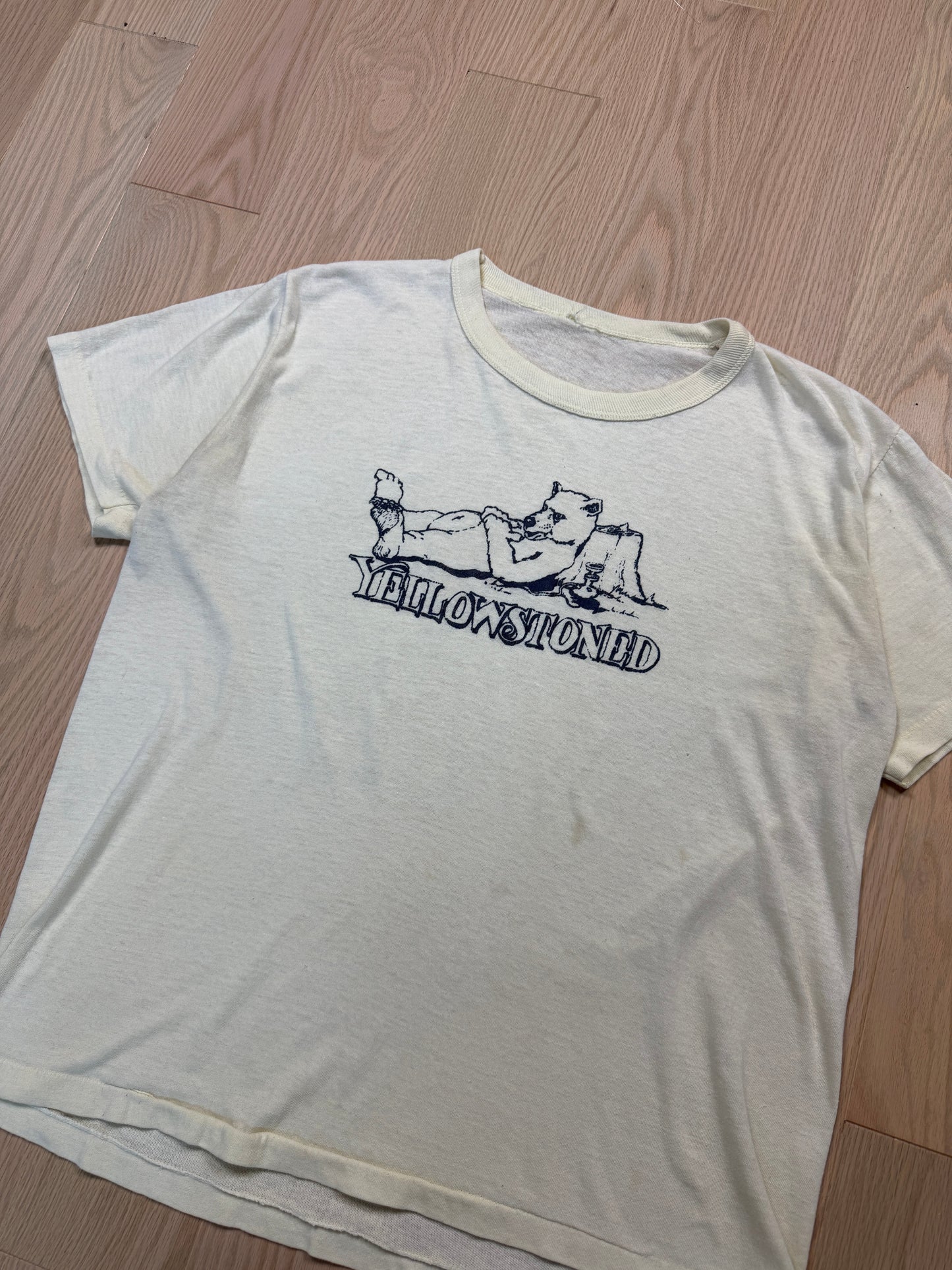 1980s Yellowstoned Parody T-Shirt [M]