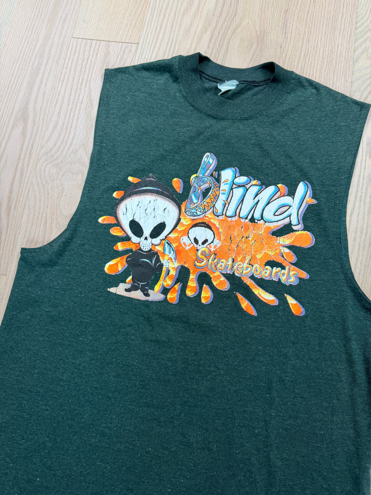 2000s Blind Skateboards Cutoff Shirt [M]