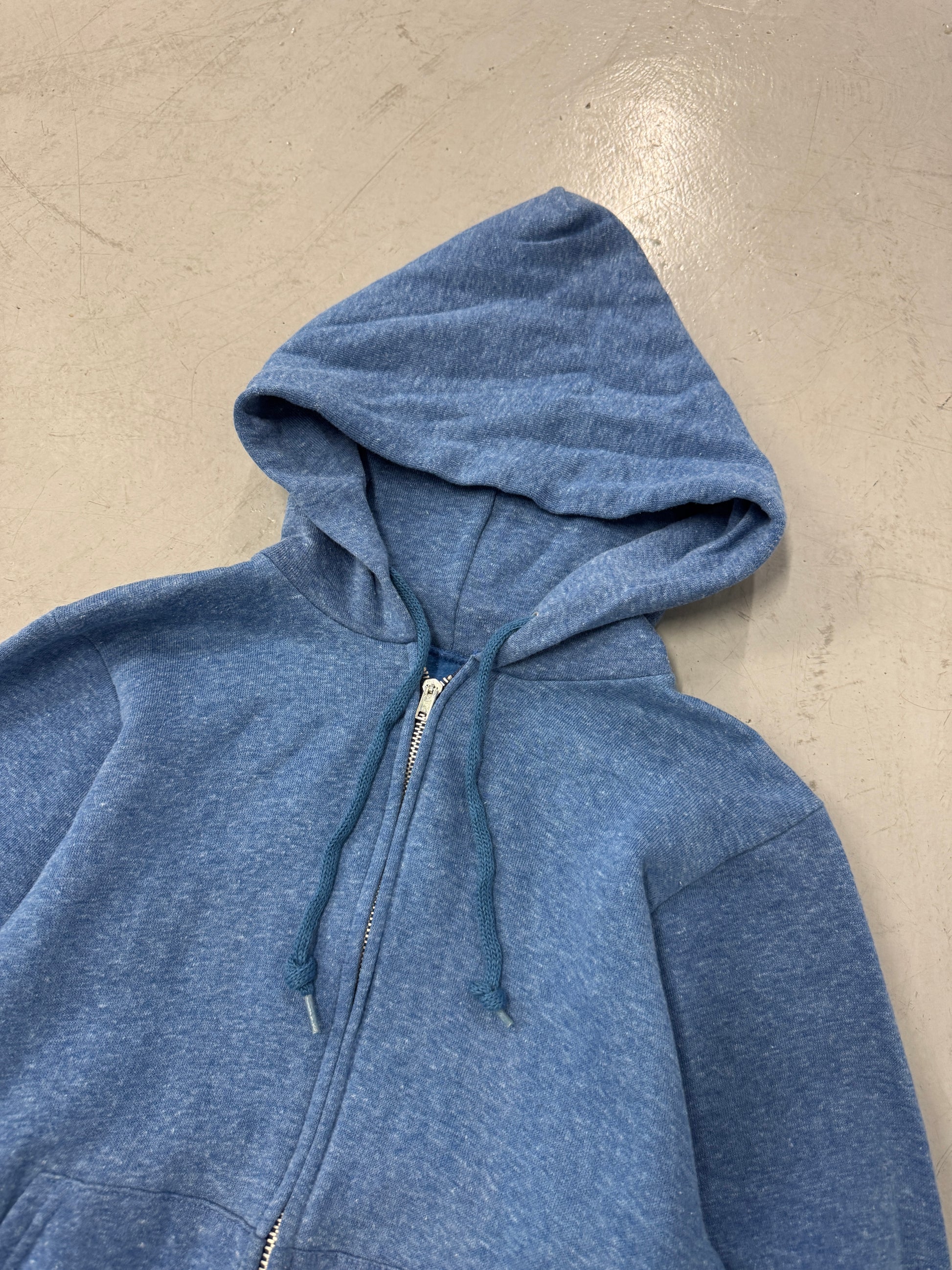 1980s Wrangler Blue Zip-Up [S/M]