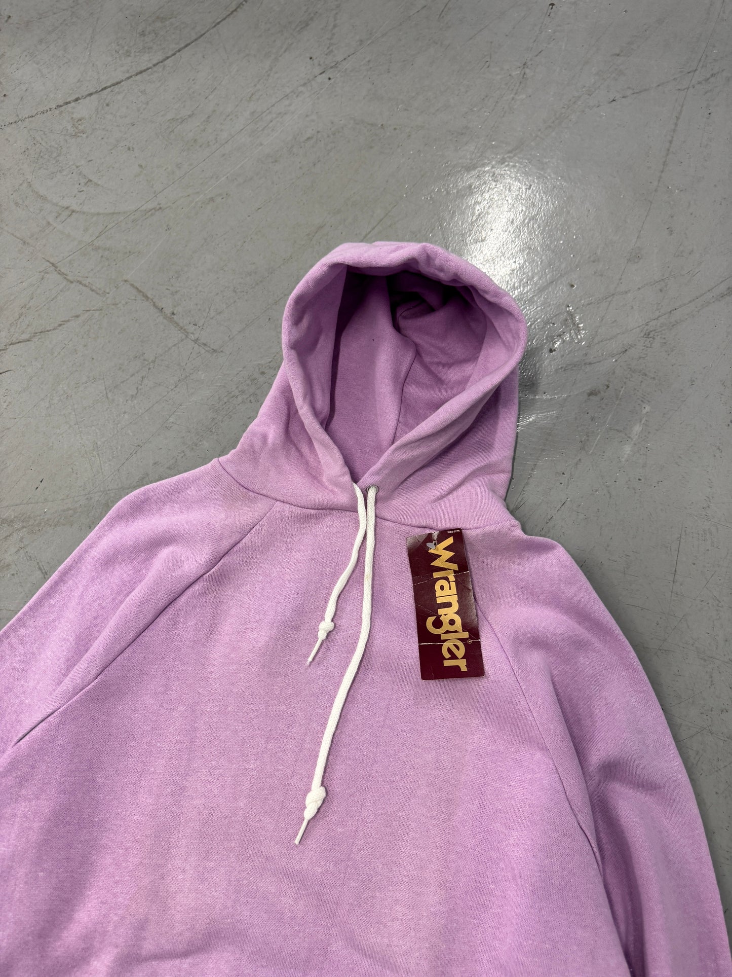 1980s Wrangler Pink Hoodie [M]