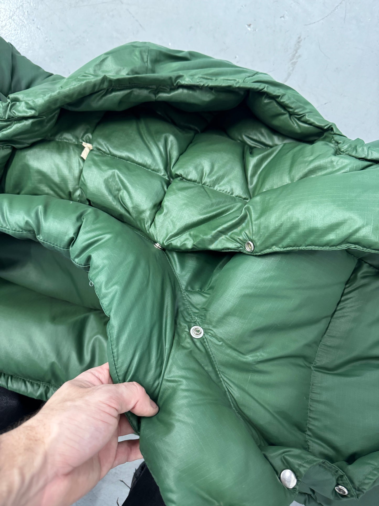 1970s/80s The North Face 'Sierra Parka' Brown Label Made in USA [L]