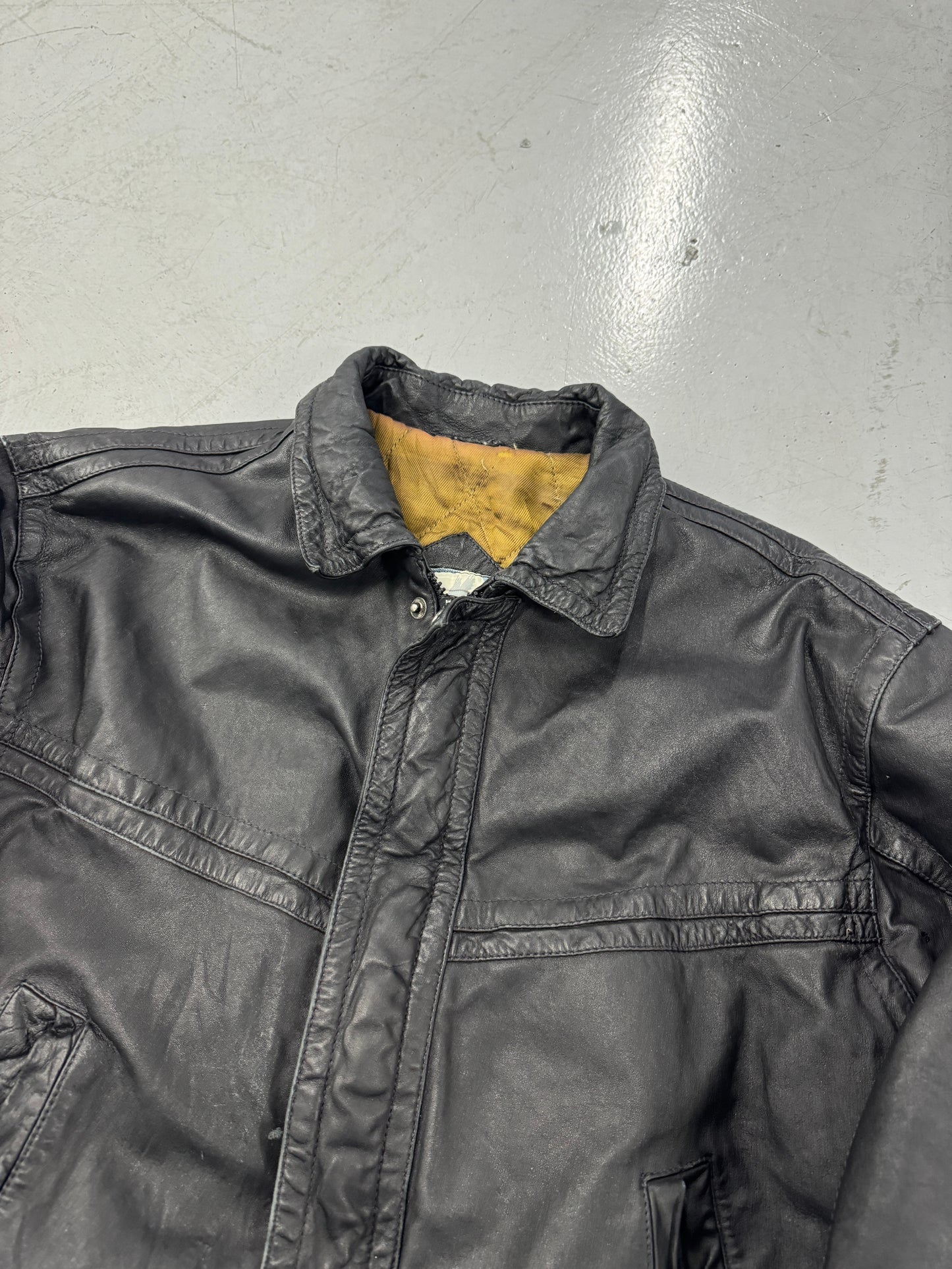 2000s Leather Jacket [M]