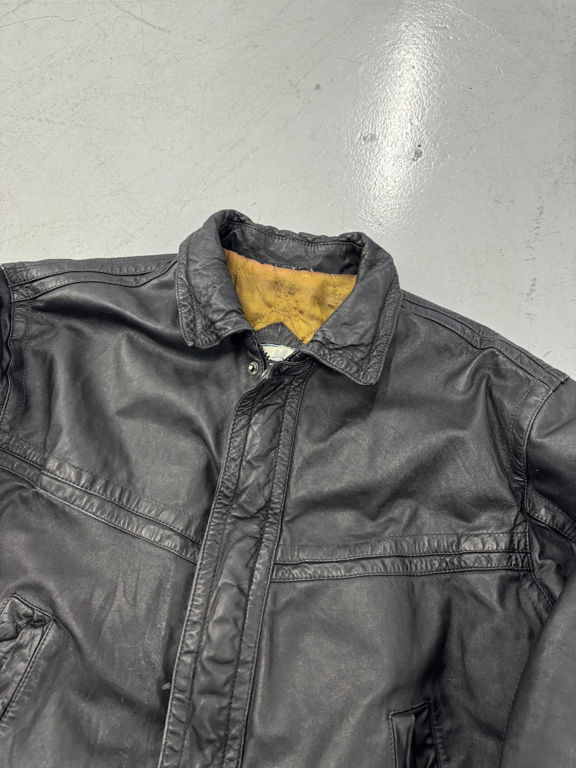 2000s Leather Jacket [M]