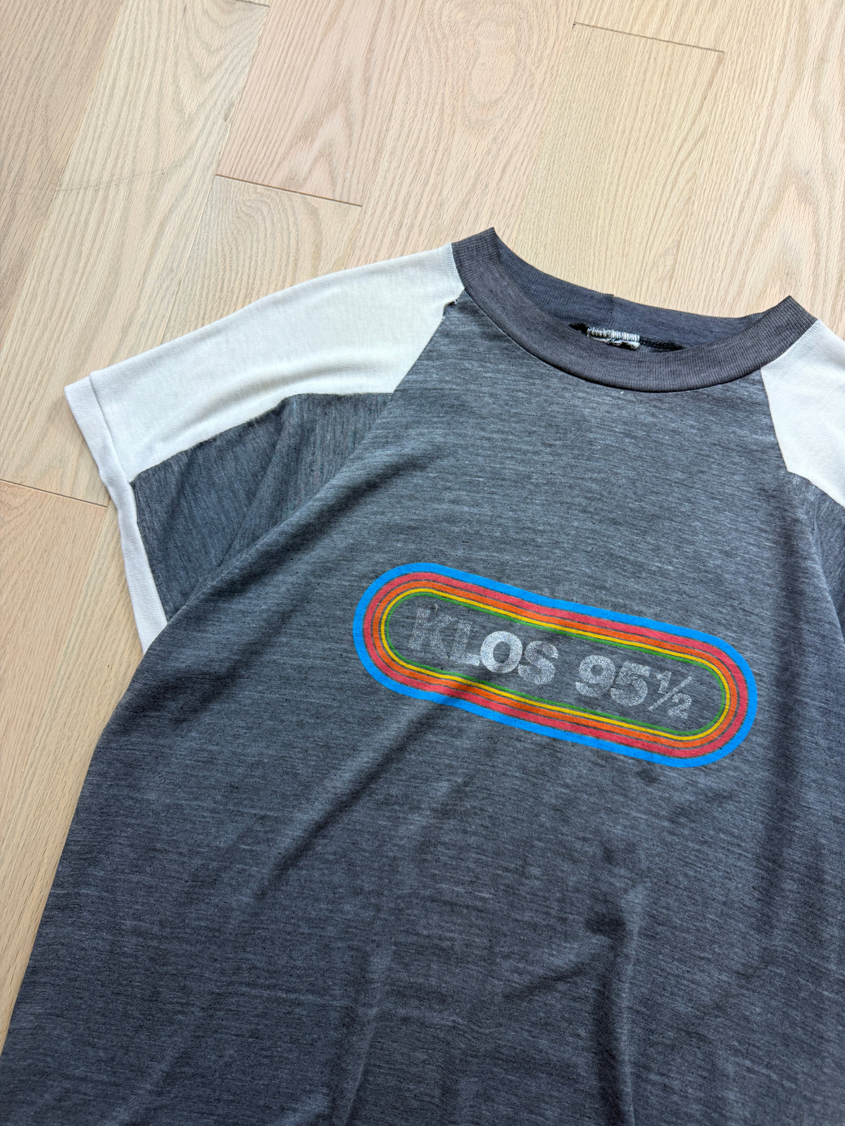 1980s Kilos 95.5 The Who Ringer Shirt [XL]