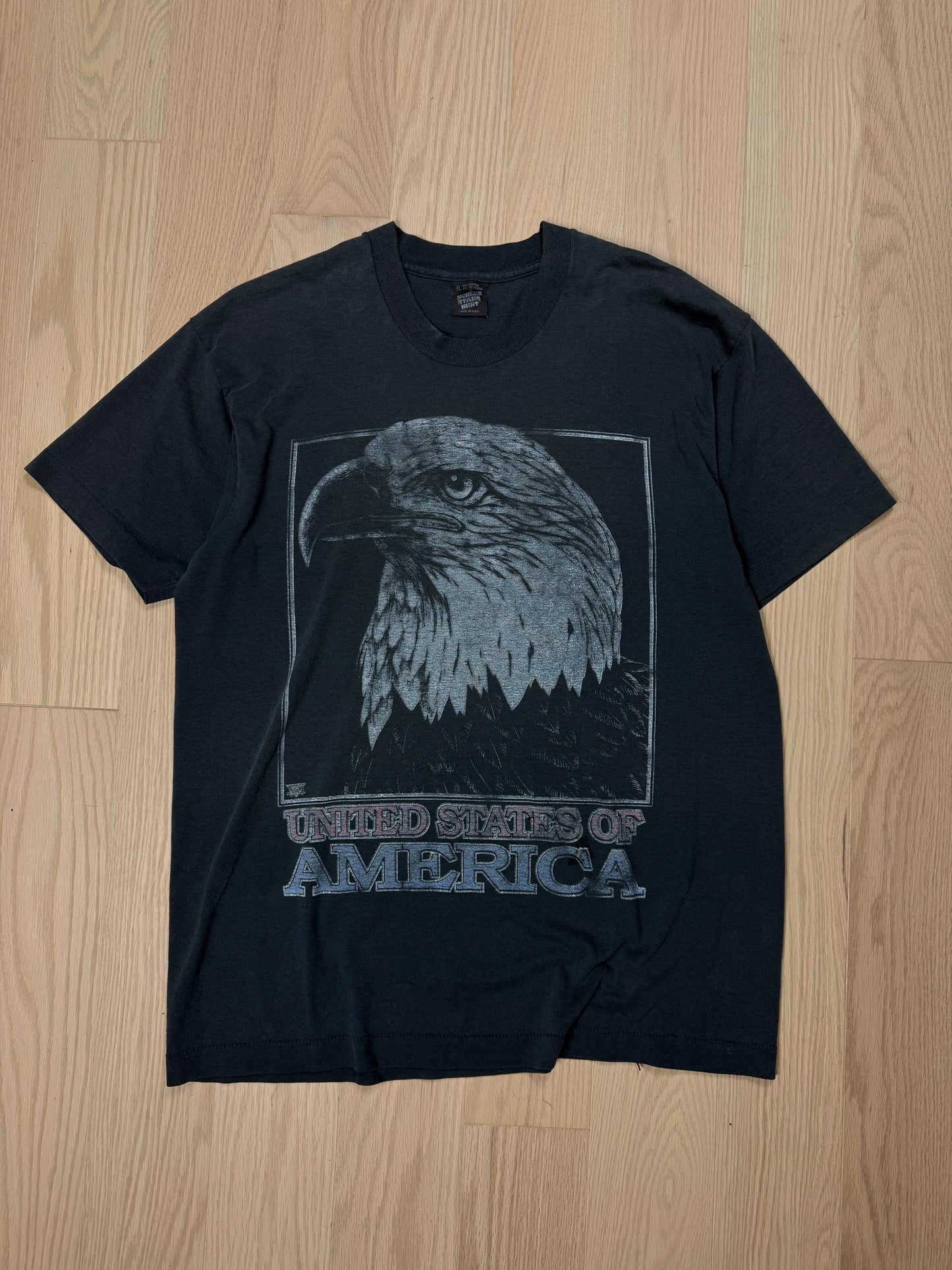 1990s Smoked Faded T-Shirt [L/XL]