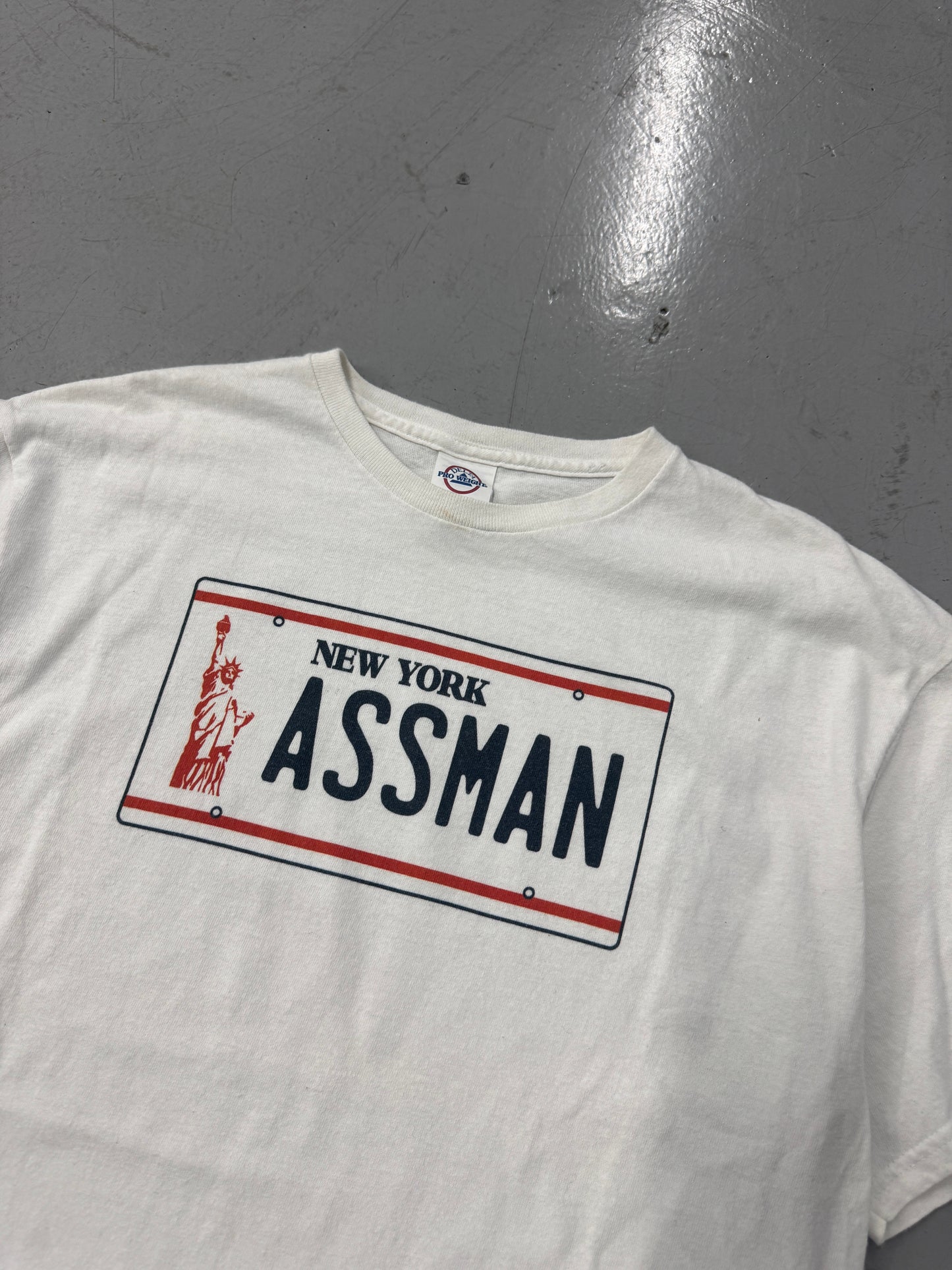 2000s New York Assman T-Shirt [L]
