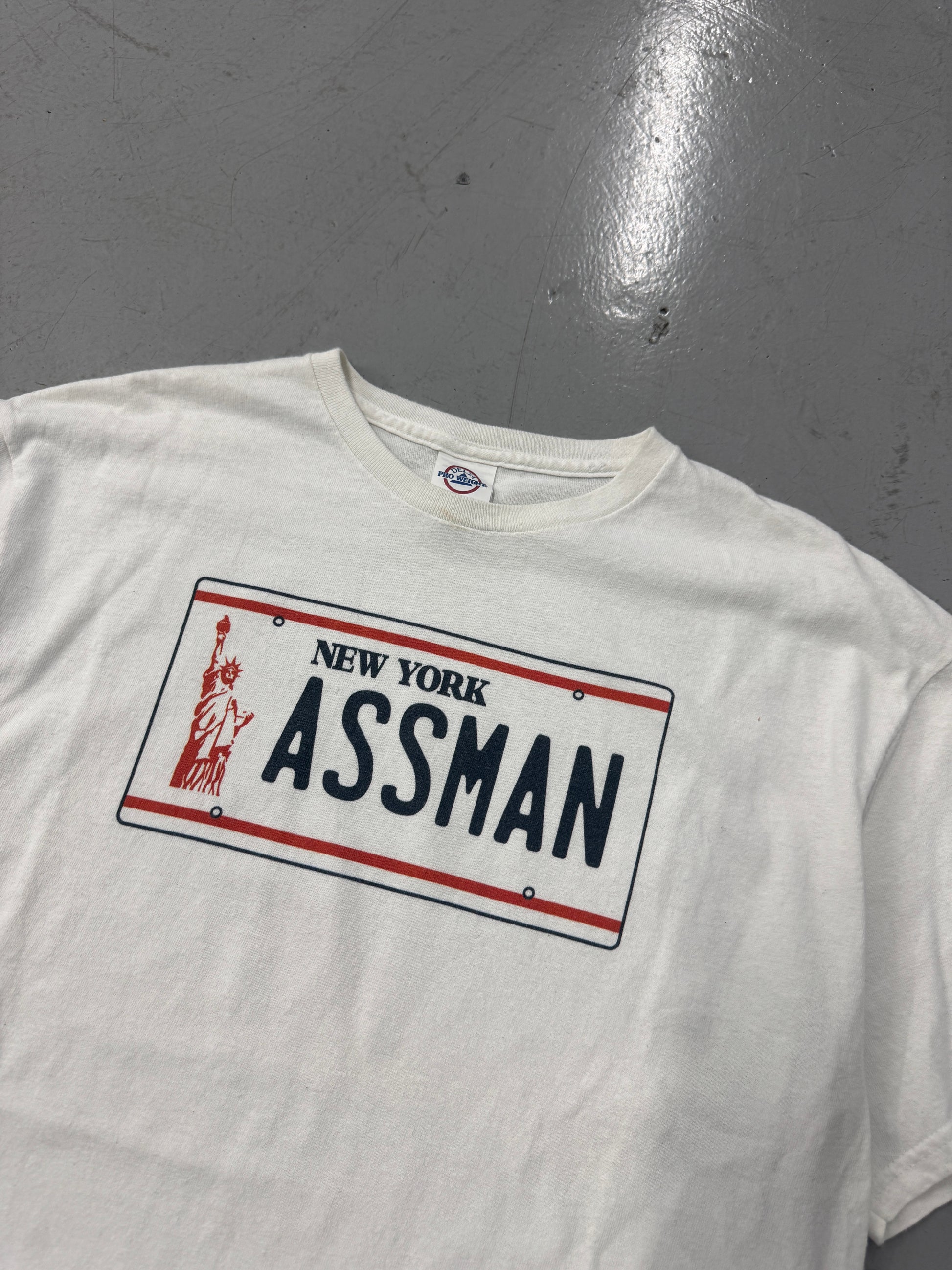 2000s New York Assman T-Shirt [L]