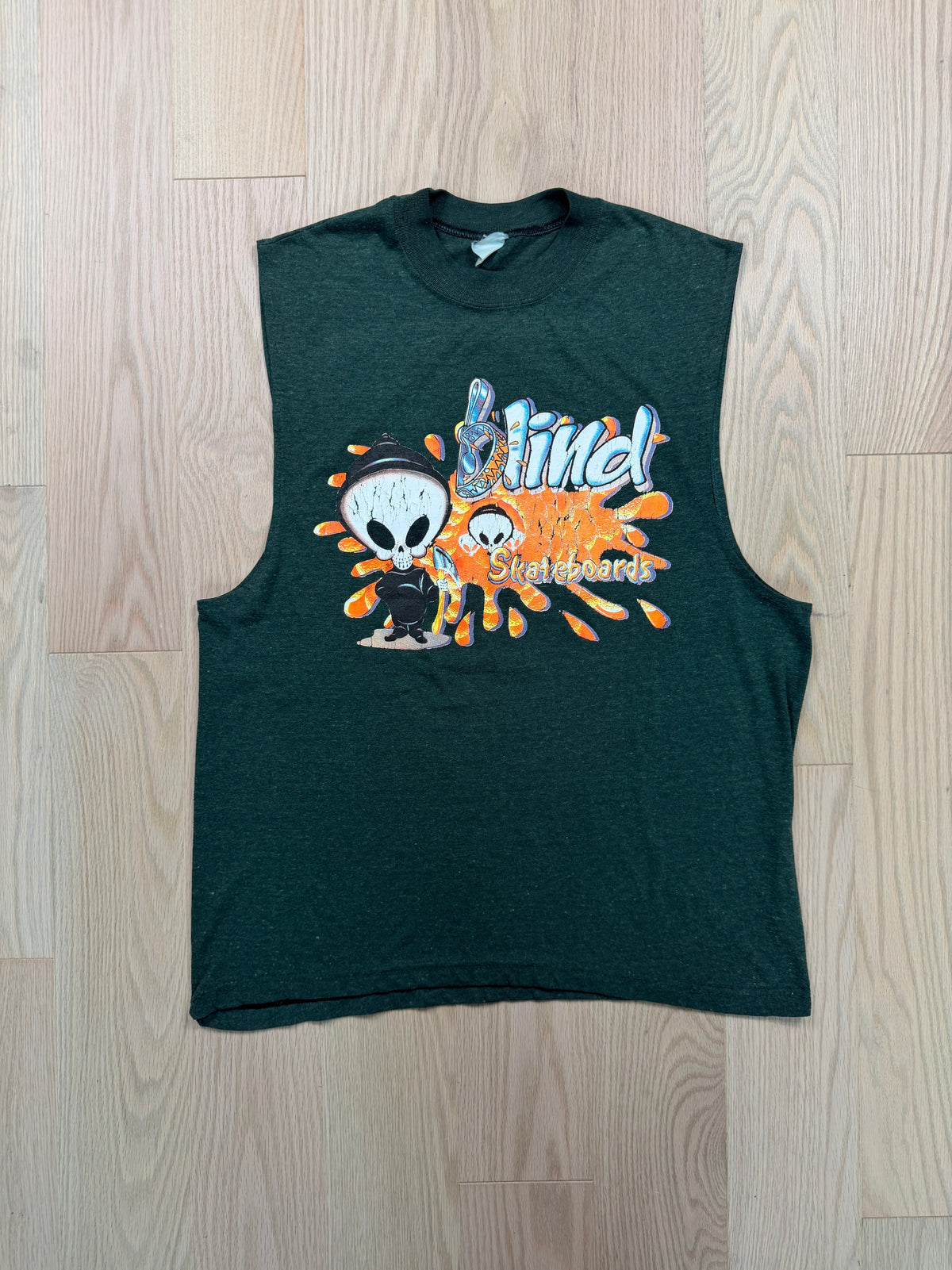 2000s Blind Skateboards Cutoff Shirt [M]