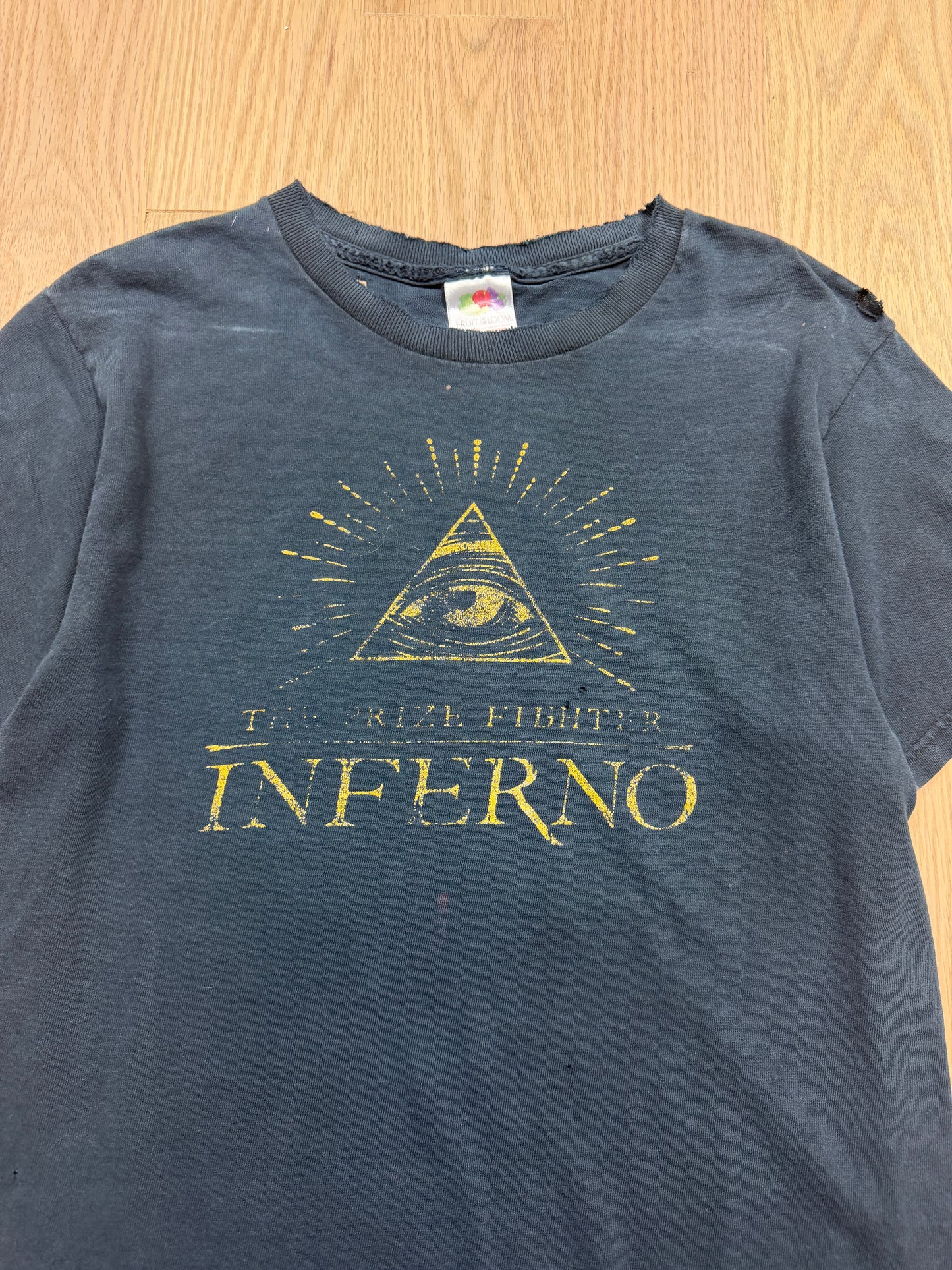 2000s Inferno Distressed Shirt [S/M]