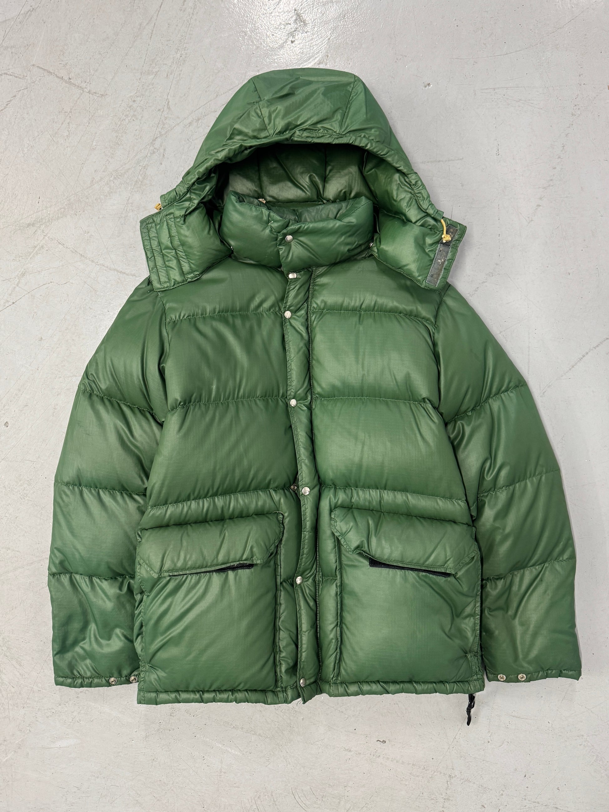 1970s/80s The North Face 'Sierra Parka' Brown Label Made in USA [L]