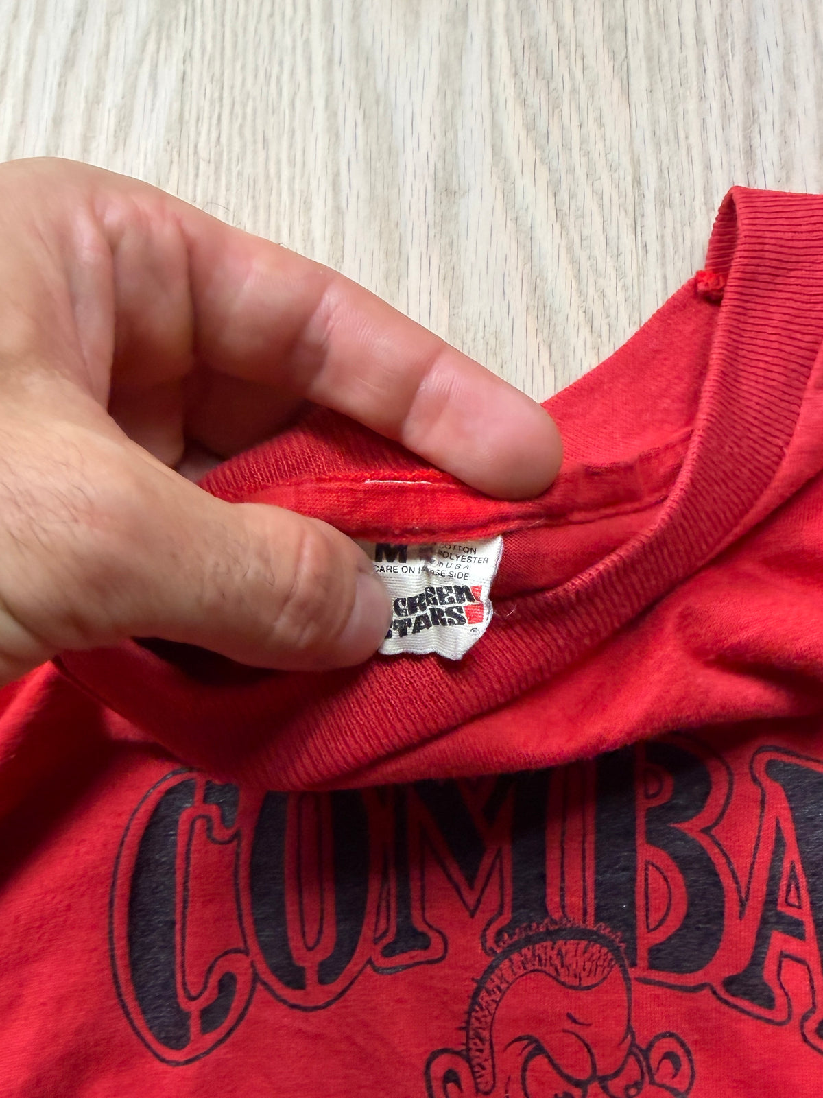 1980s Combat Core Records T-Shirt [M]
