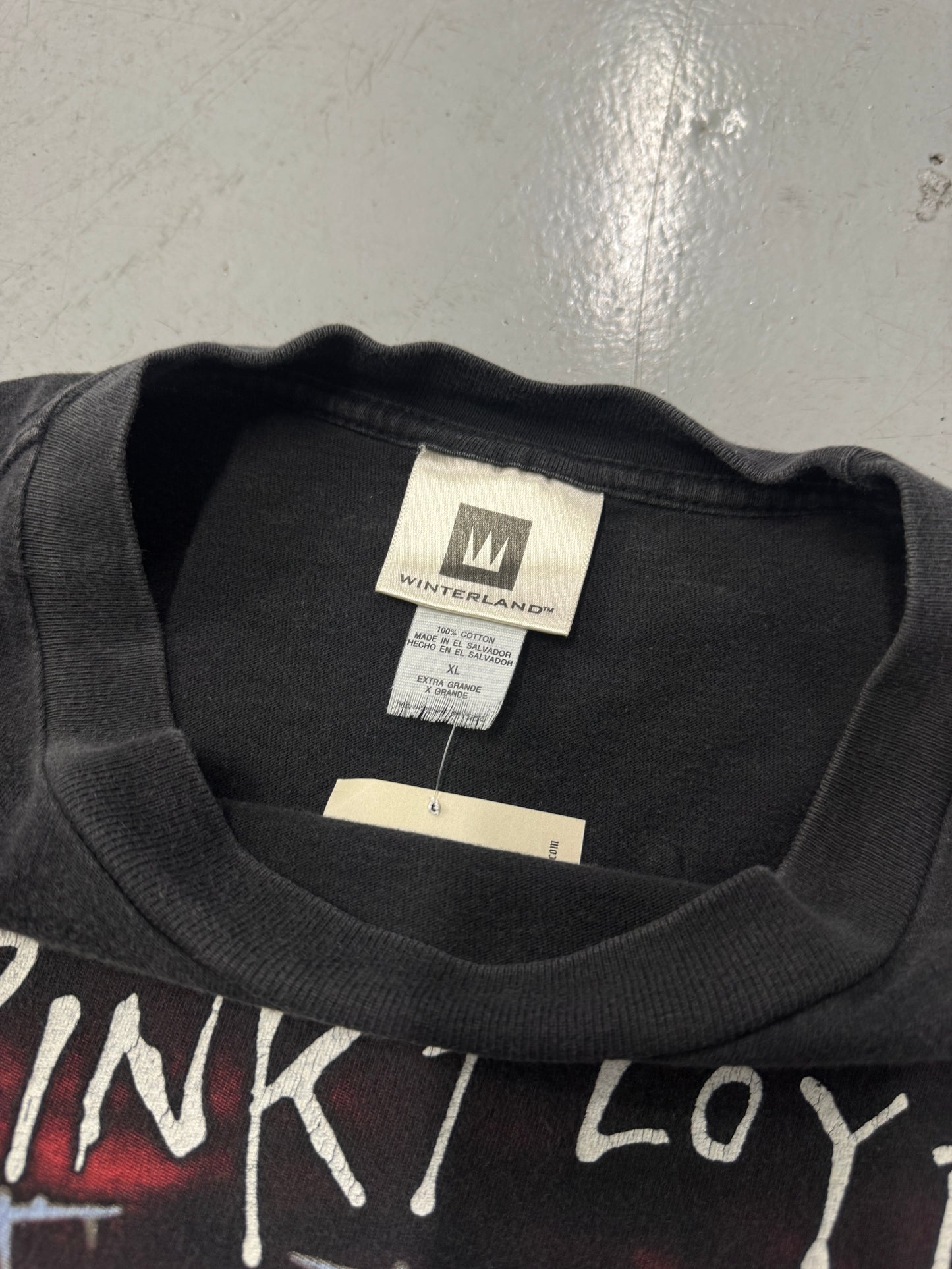 1990s Pink Floyd The Wall Winterland Band T-Shirt [XL]