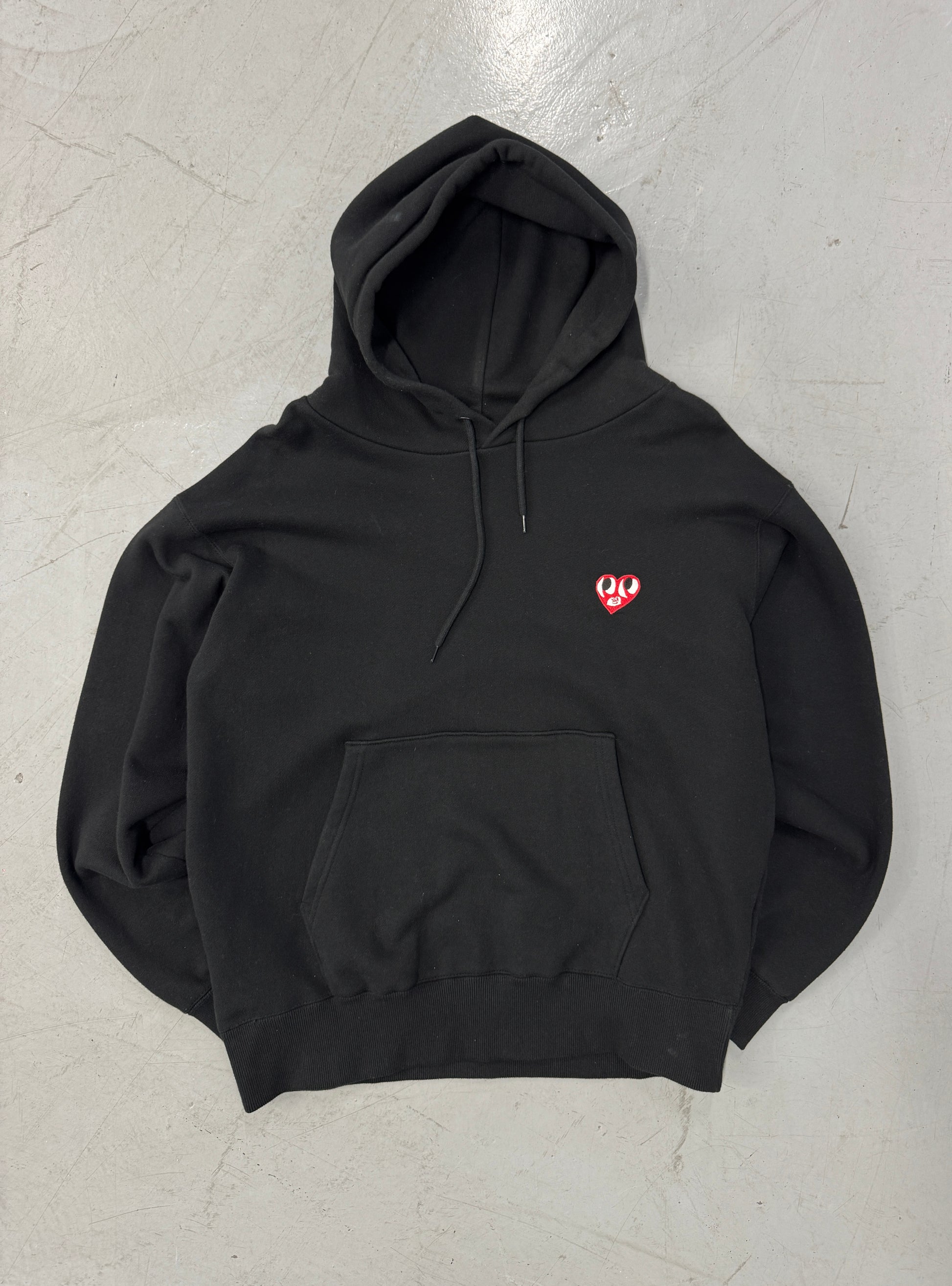 Skoloct CDG Play Heart Parody Hoodie [L]