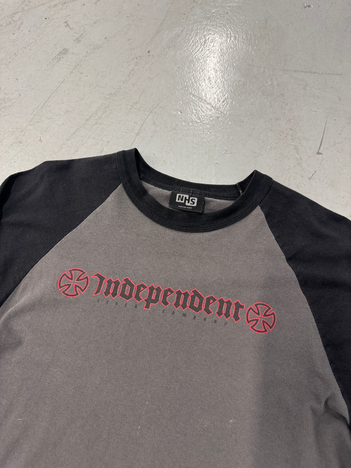 2000s Independent NHS Tag Longsleeve Shirt [L]