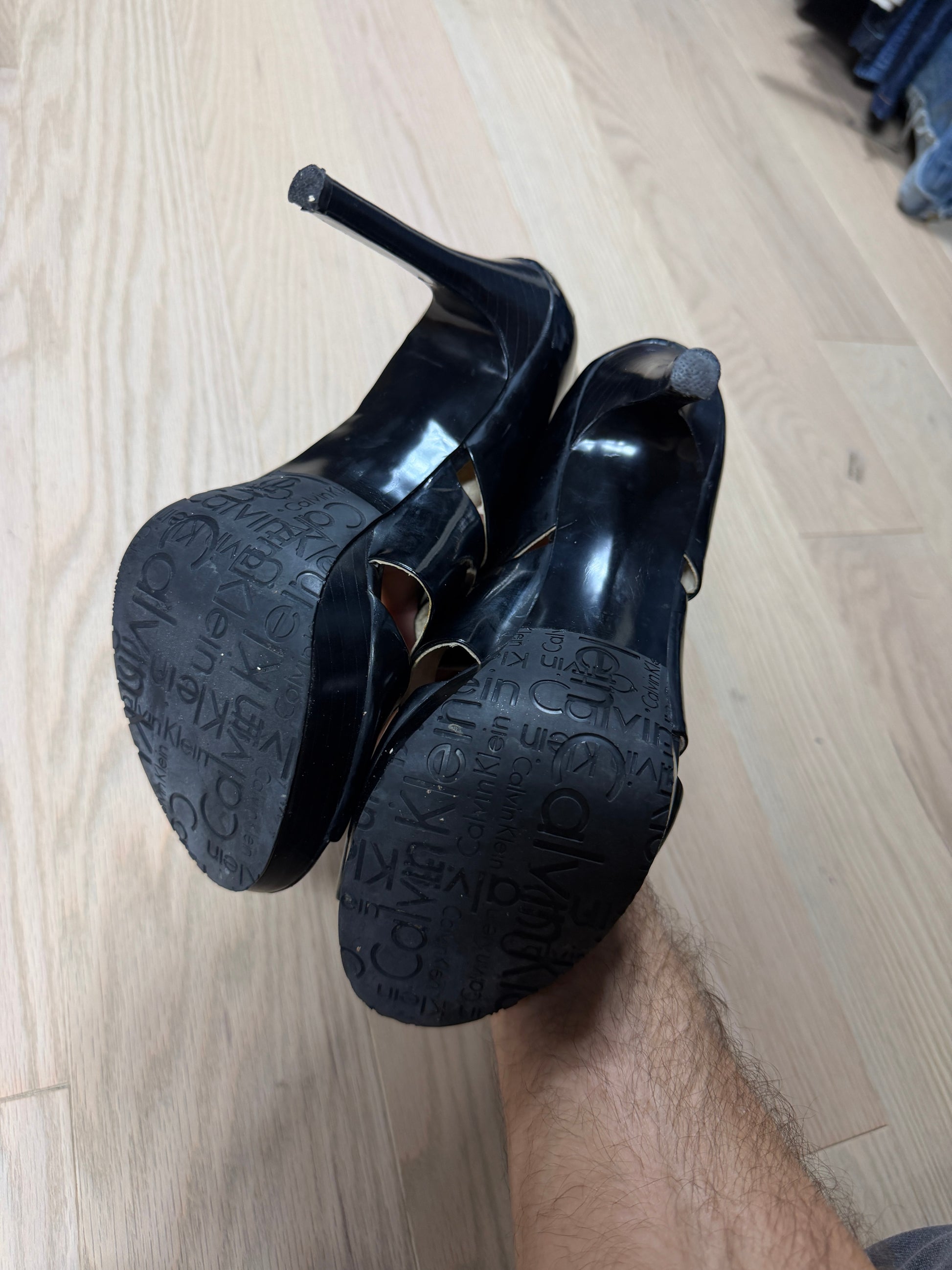 2000s Calvin Klein Strap Heels [7]